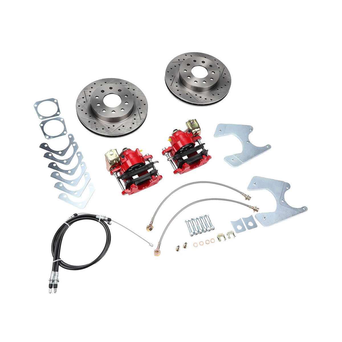 Rear End Disc Brake Kit 10 Bolt Complete Disc Brake Conversion Kit Rear End Disc Brake Kit 10 Bolt Complete Disc Brake Conversion Kit