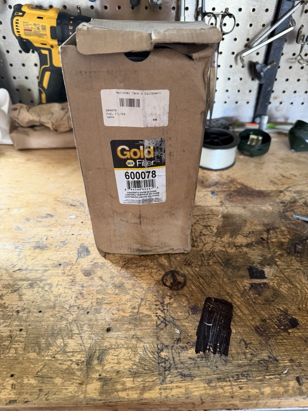 Napa Gold 600078 Fuel Water Seperator NOS SF10078 Napa Gold 600078 Fuel Water Seperator NOS SF10078