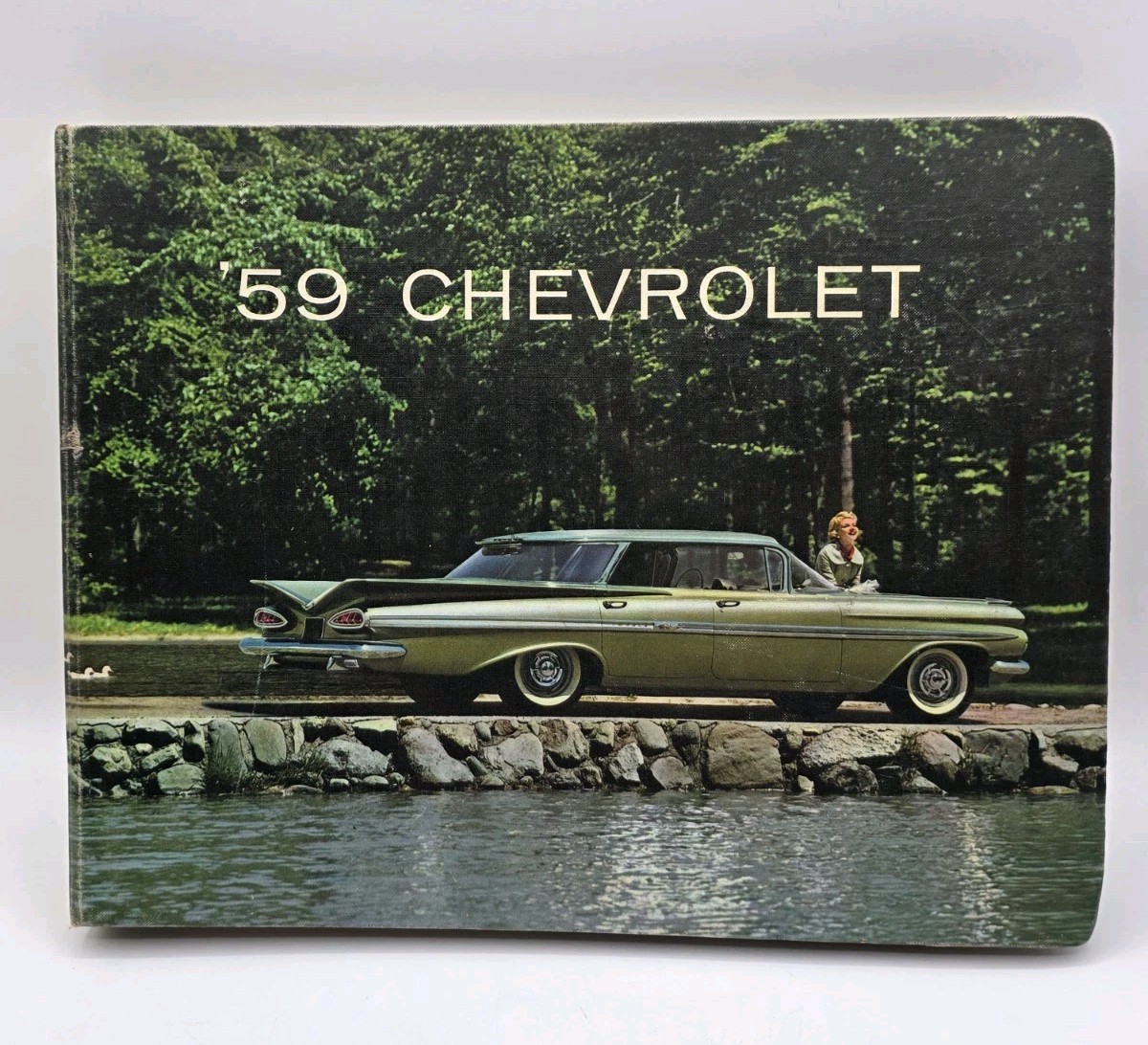 1959 Chevrolet Dealer Showroom Data Book and Color & Fabric Selector Reference 