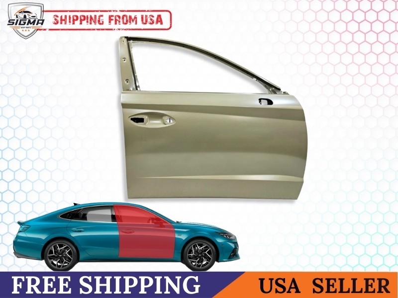 For 2020-2023 Hyundai Sonata Front Right Door Shell Passenger Side Replacement