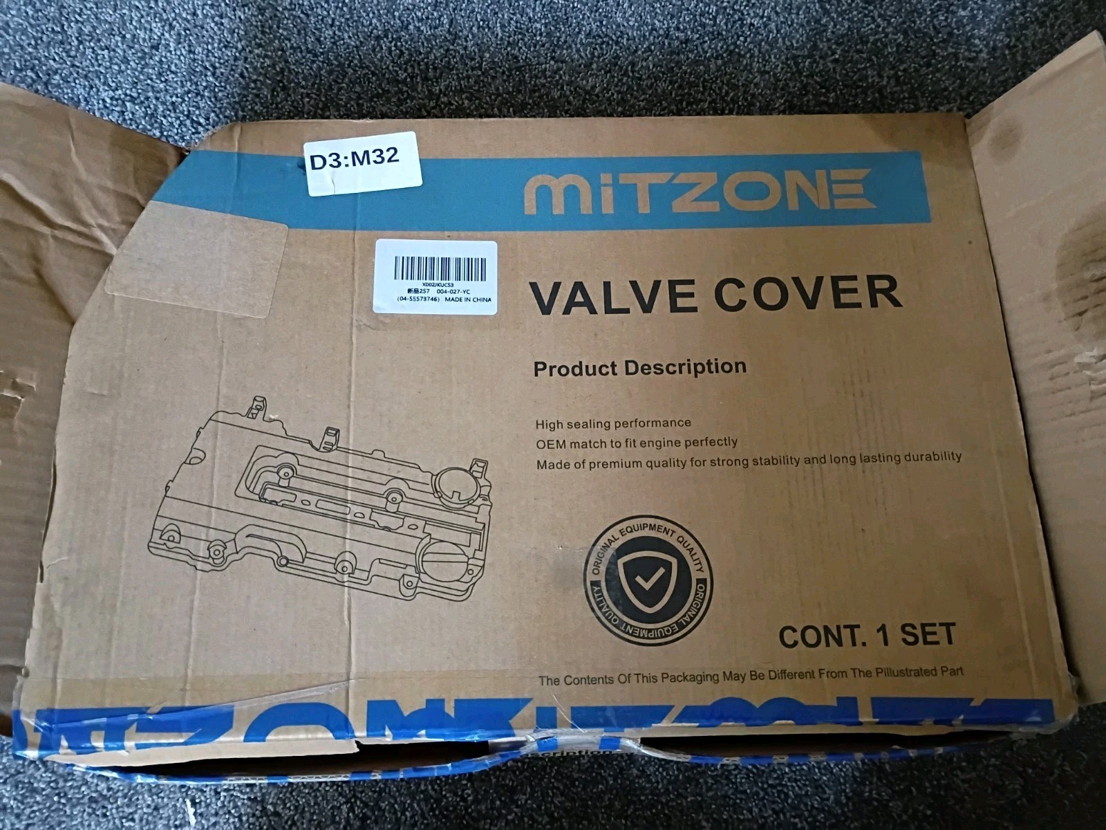 Mitzone Engine Valve Cover Kit PCV for Chevy Cruze Sonic Trax Buick 1.4 Cadillac Mitzone Engine Valve Cover Kit PCV for Chevy Cruze Sonic Trax Buick 1.4 Cadillac