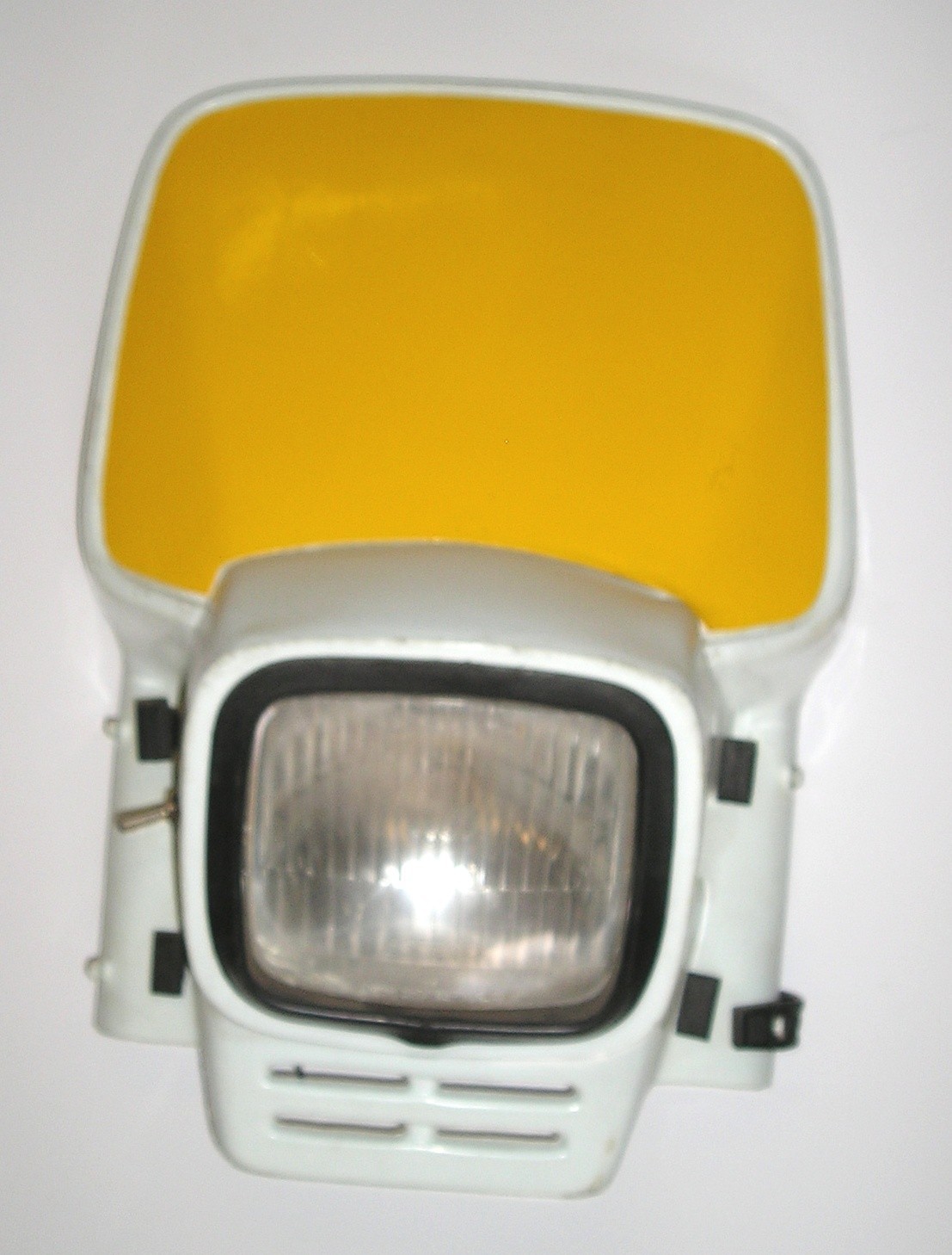 Acerbes off road Motorcycle head light shell with wiring and mounting straps