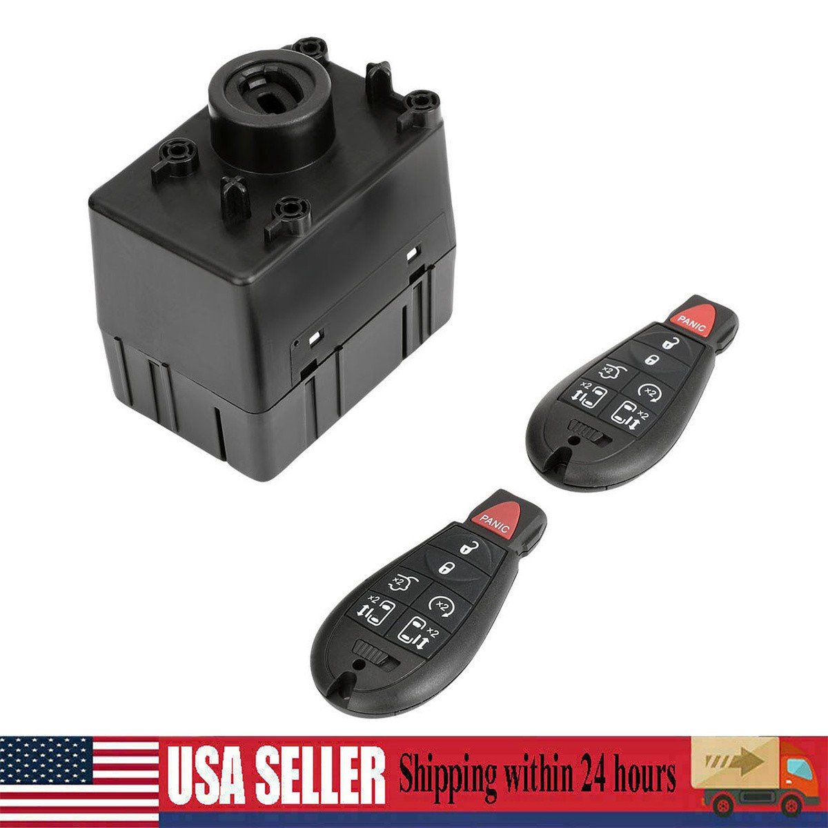 for 2009-15 Dodge Ram 1500 WIN Module Wireless Ignition Node Programmed w/ Keys