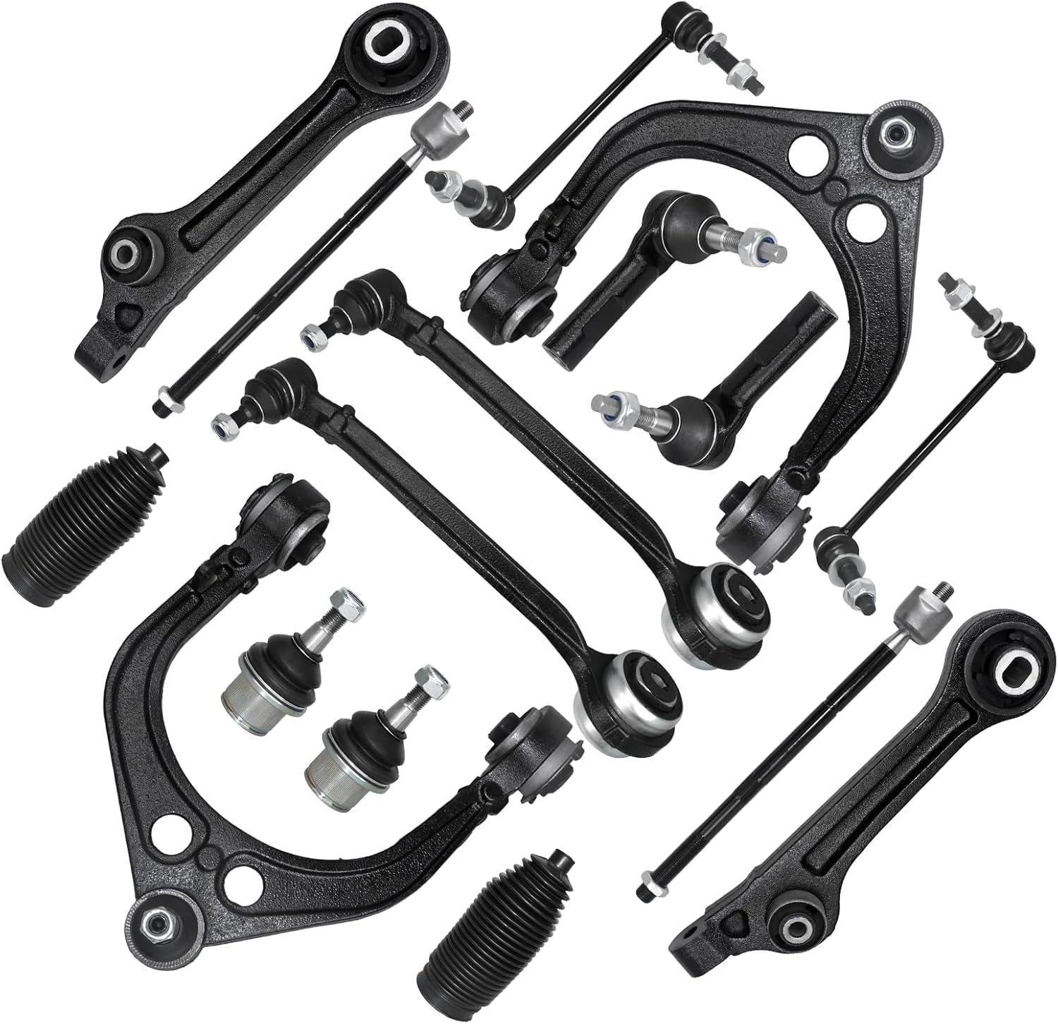 16Pc Front Suspension Control Arm Kit for 2011-2019 Dodge Charger Challenger 300