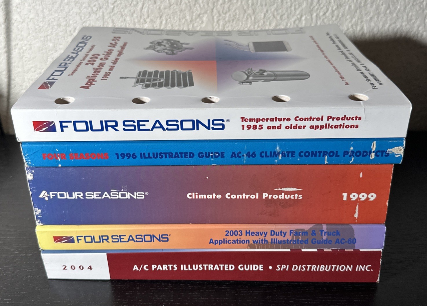 LOT 5x Four Seasons AC Climate Control Catalog 1985 1996 1999 2003 2004 HVAC Car
