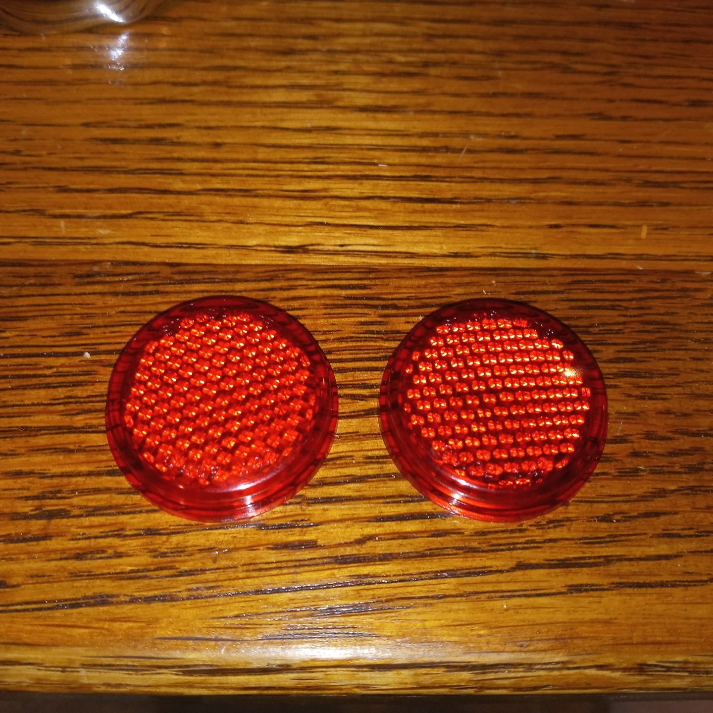 NORS 1949-1950 -CHEVROLET STIMSONITE REFLECTORS-GUIDE X 42 (PAIR) NORS 1949-1950 -CHEVROLET STIMSONITE REFLECTORS-GUIDE X 42 (PAIR)