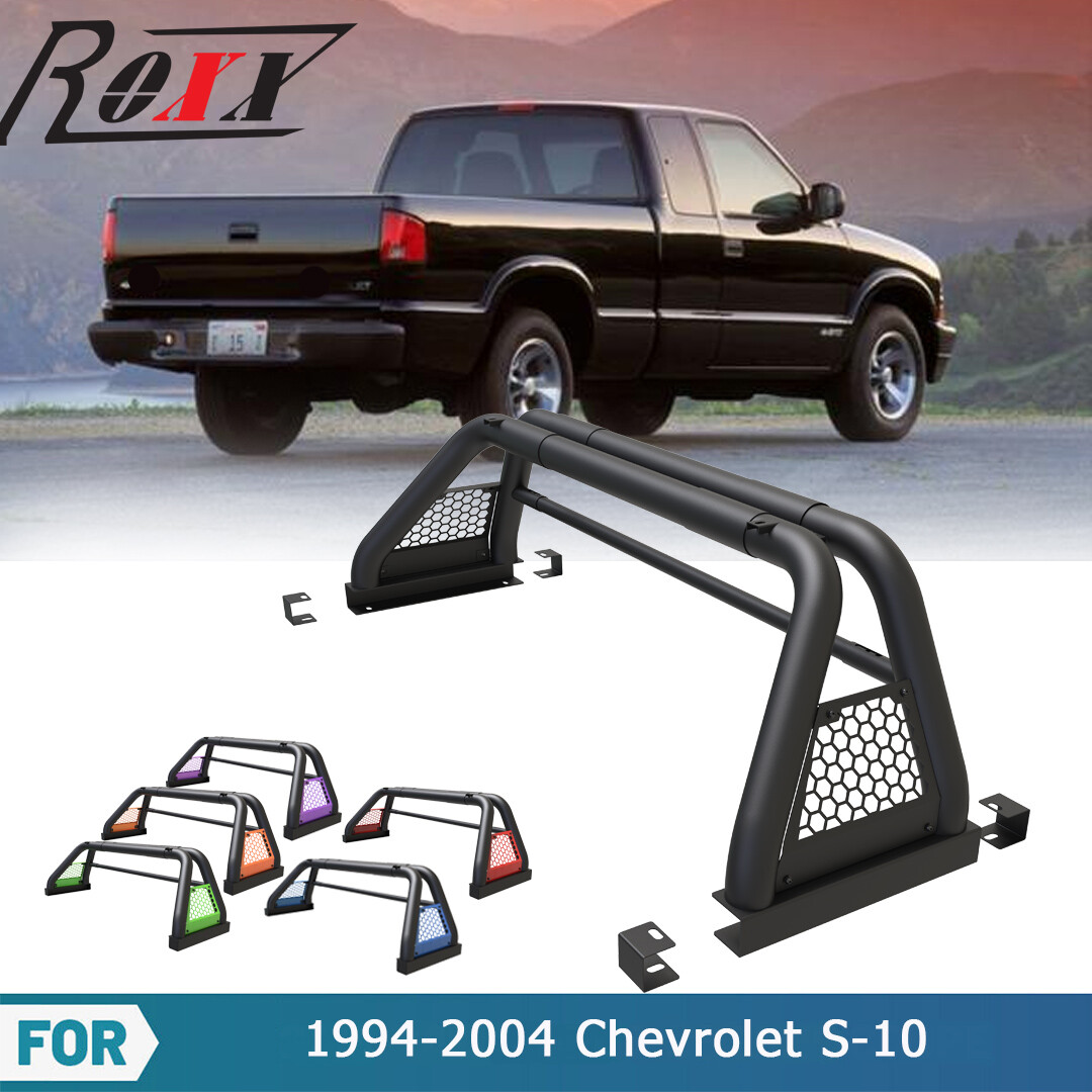 Adjustable Truck Chase Rack Bed Bar For 1994-2004 Chevrolet S-10 Roll Sport Bar 