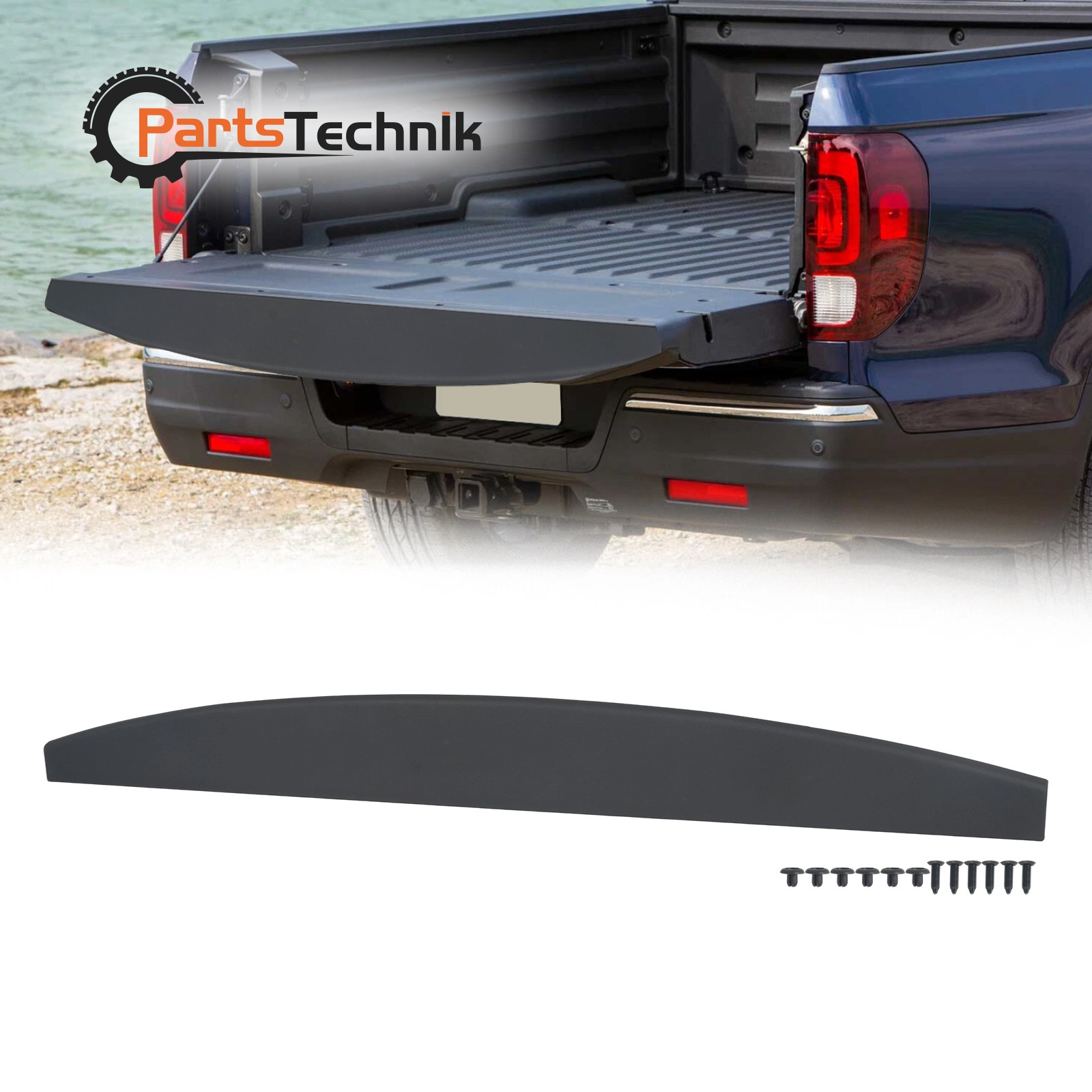 Fit 2019-2025 RAM 3500 2500 Tailgate Spoiler Cap 68364364AA Textured Black NEW