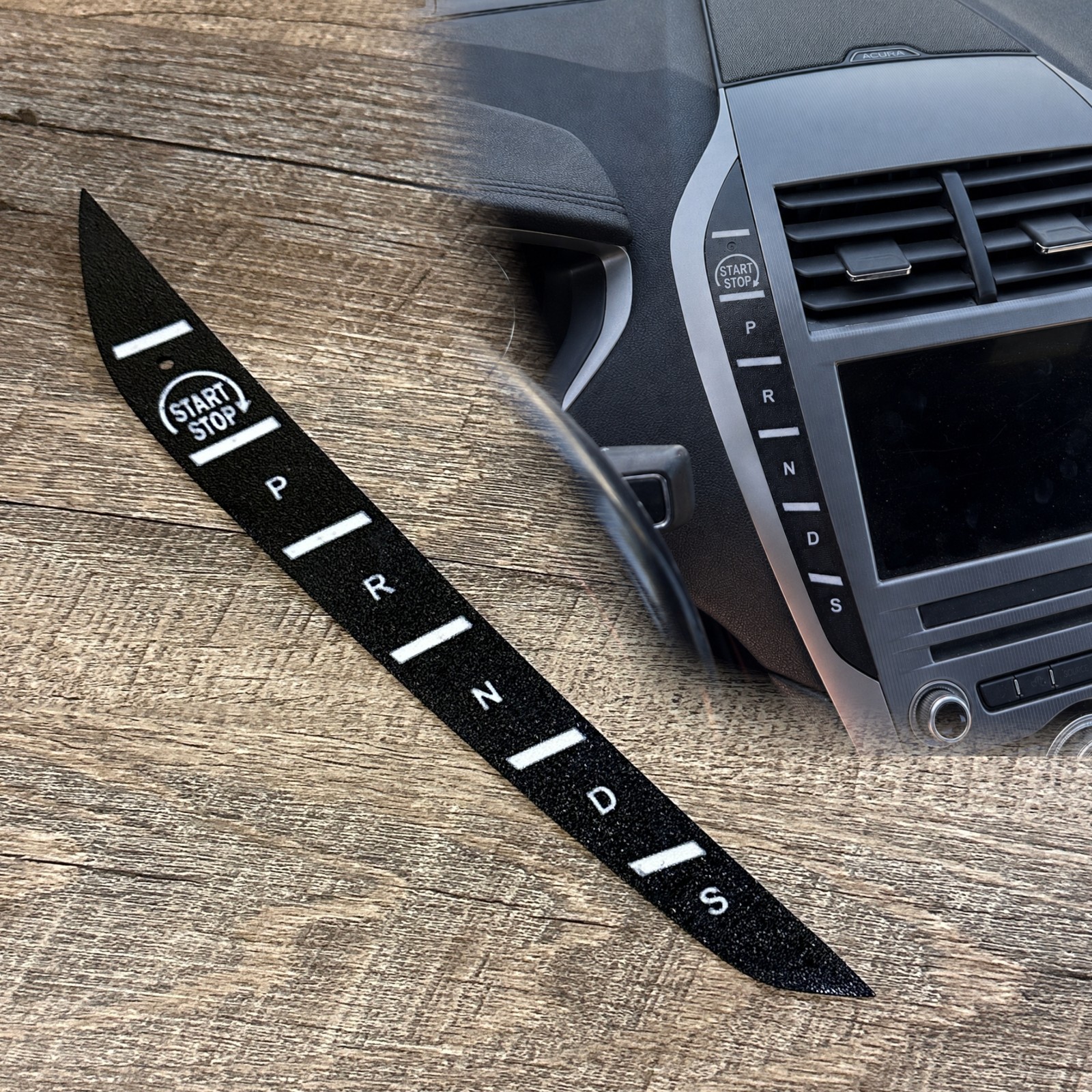 Shift Button Cover Overlay For Lincoln MKZ 2013-2020 Interior Accent Shift Button Cover Overlay For Lincoln MKZ 2013-2020 Interior Accent