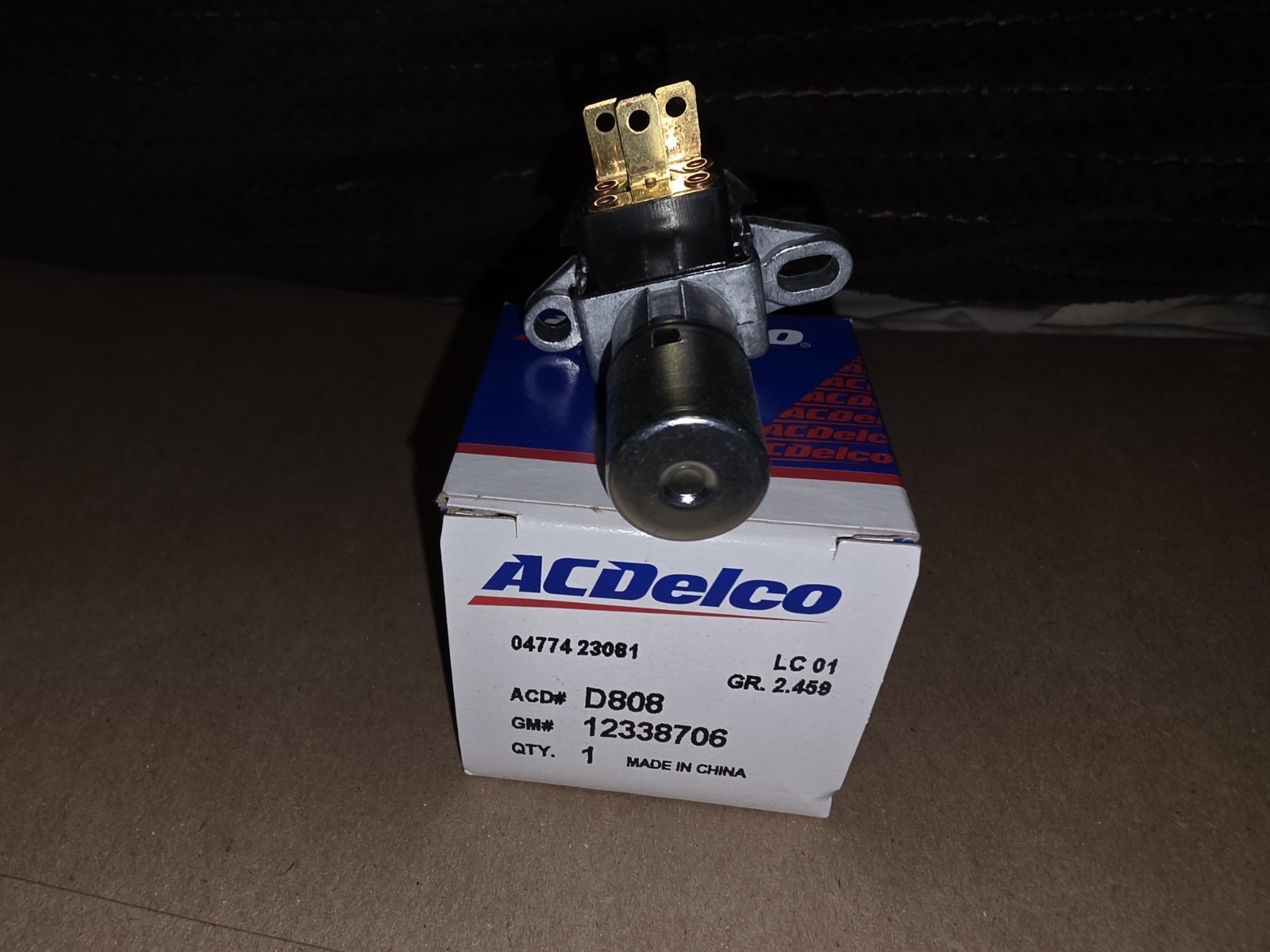 1961-83 GM Car / Truck Floor Mount Headlamp Dimmer Switch - OEM D808 GM 12338706 1961-83 GM Car / Truck Floor Mount Headlamp Dimmer Switch - OEM D808 GM 12338706