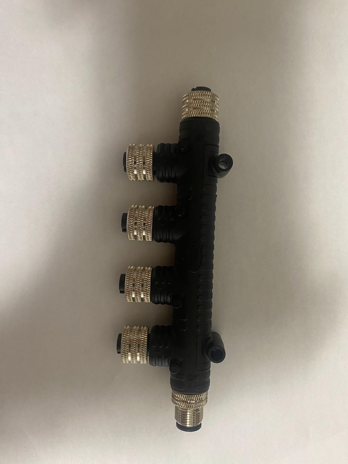 4-Port Multiport T-Connector Black For NMEA 2000 Network Converters Collecter US