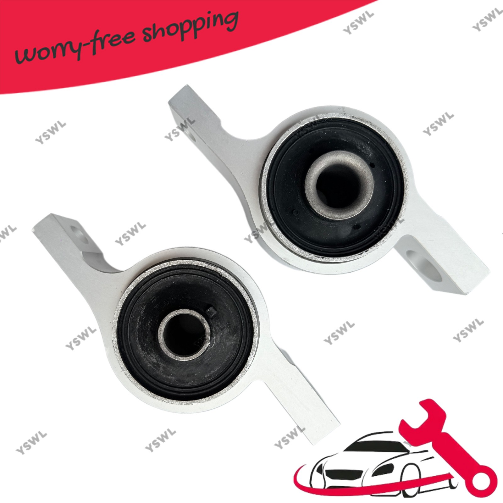 TOYOTA LEXUS GENUINE LOWER CONTROL ARM BUSHING 48075-24010 & 48076-24010 RC F/GS