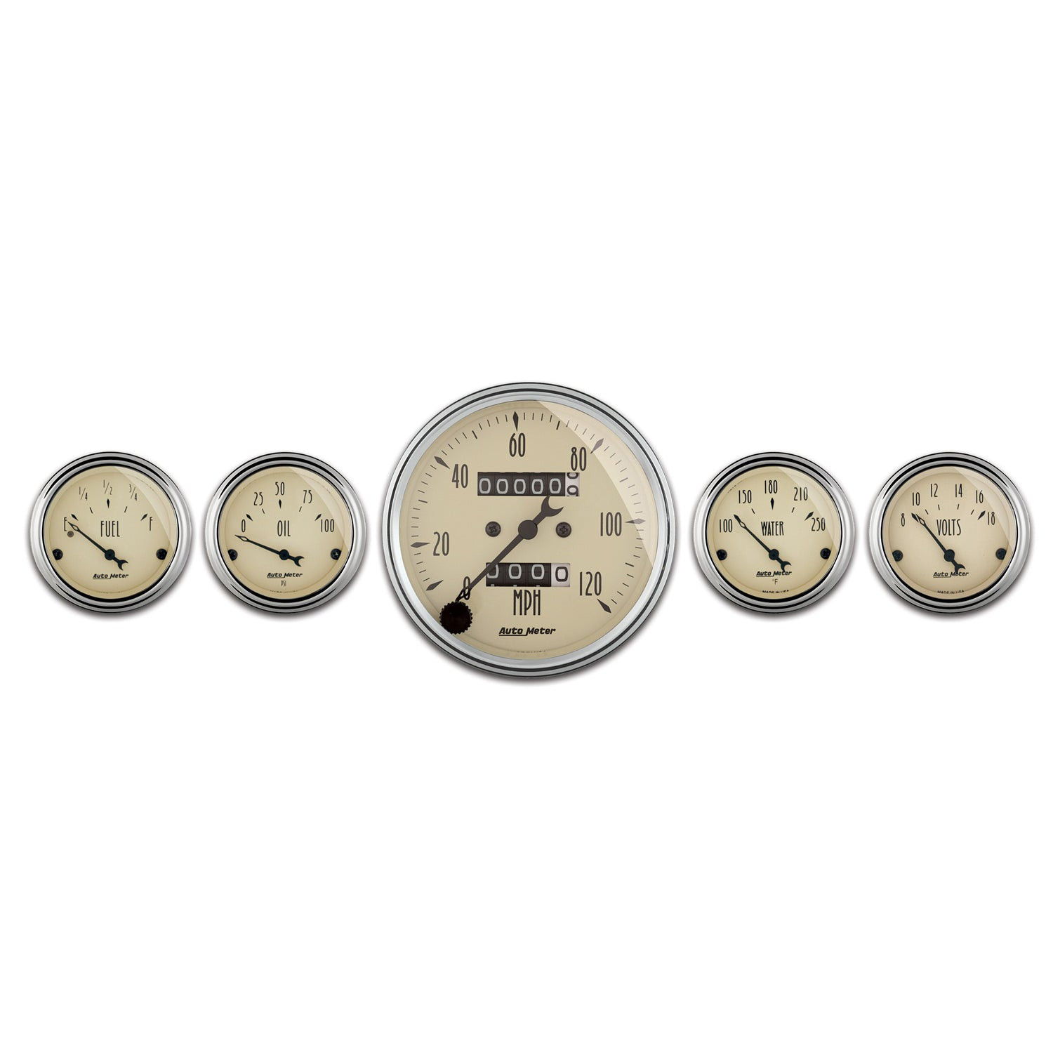 AutoMeter 1808 Antique Beige 3-1/8