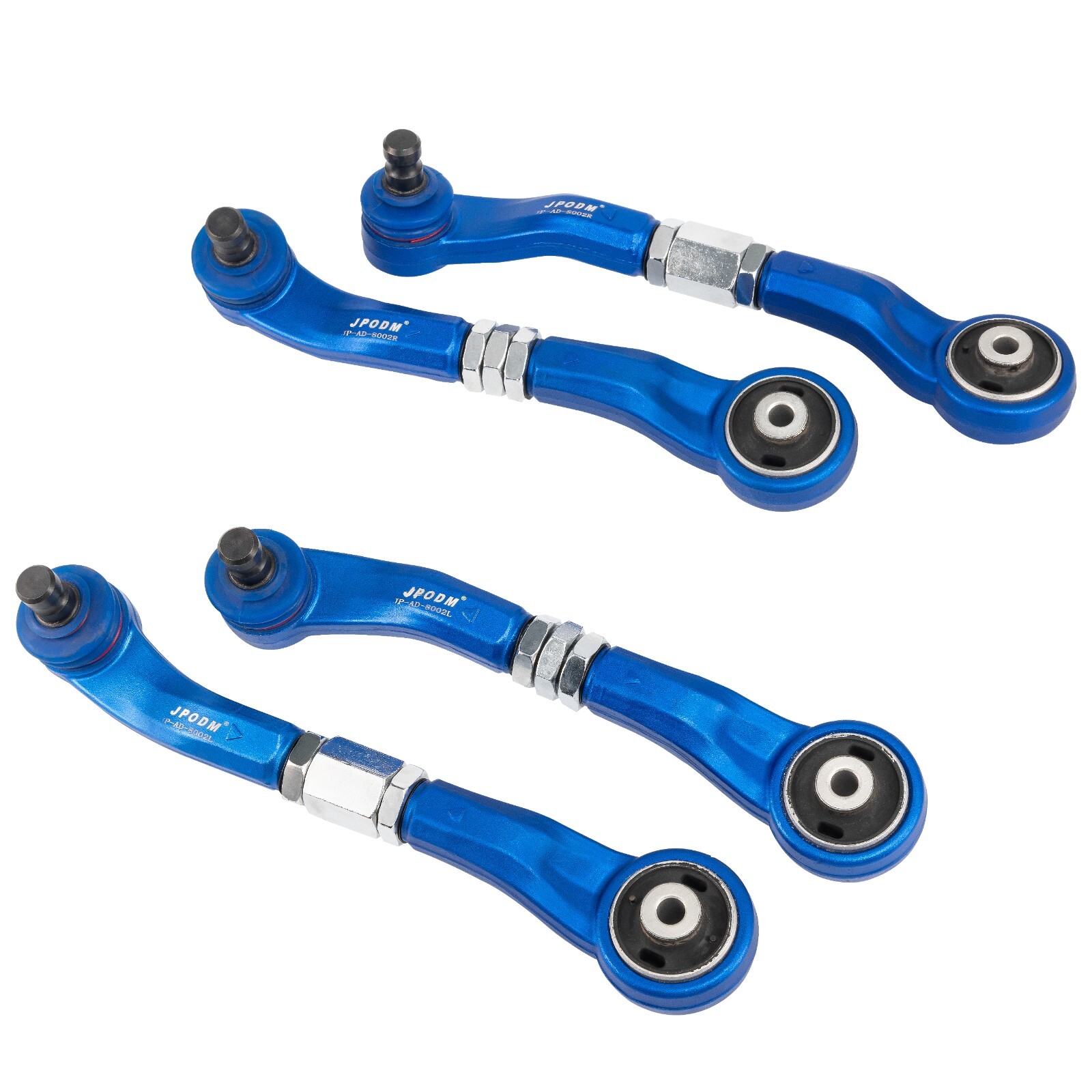 4 PCs Aluminum Adjustable Front Camber Control Arms ForAudi A4/A5/A6/A6L/A7