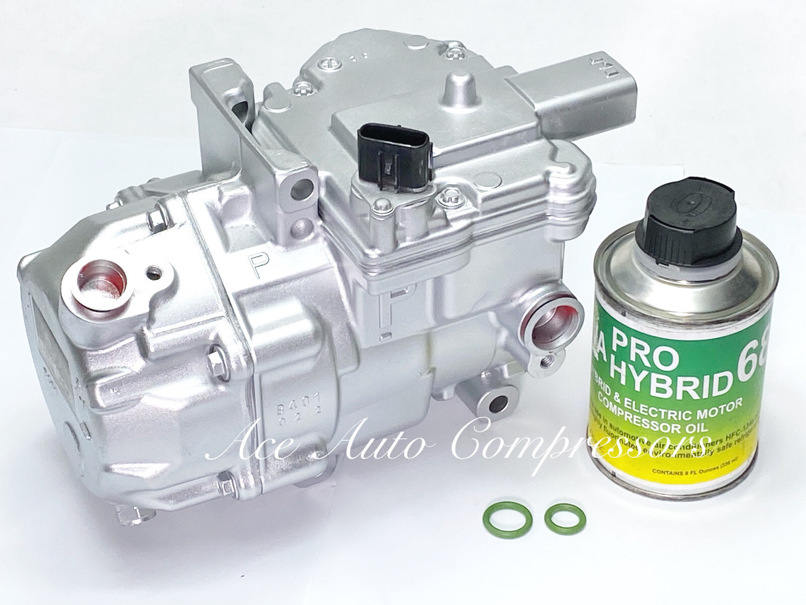 2010-2011 Toyota Prius Hybrid OEM Reman 1.8L A/C Compressor 1 Year Wrty.