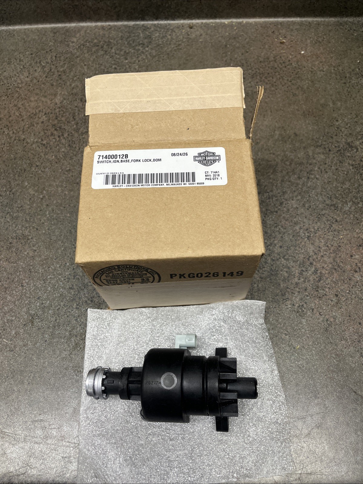 Harley-Davidson Road Glide Ignition Switch Brand New 2020 Harley-Davidson Road Glide Ignition Switch Brand New 2020