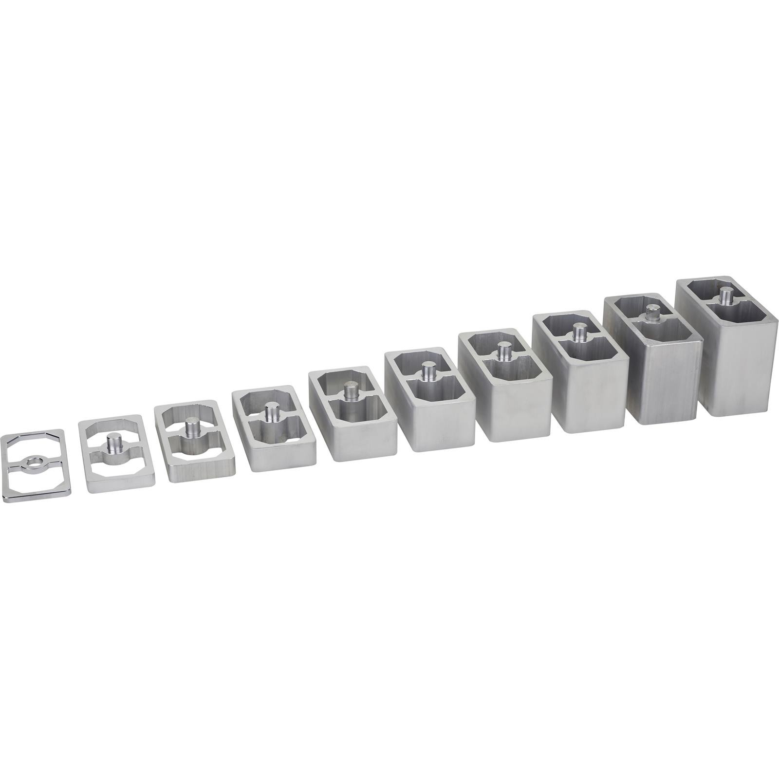 Speedway 2 Inch Aluminum Extruded Leaf Spring Lowering Block
