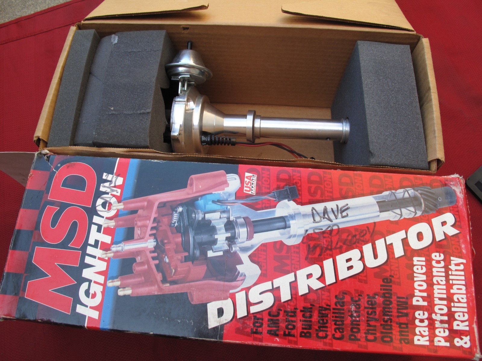 MSD Pro-Billet 8360 Chevy V8 SBC Distributor Open Box