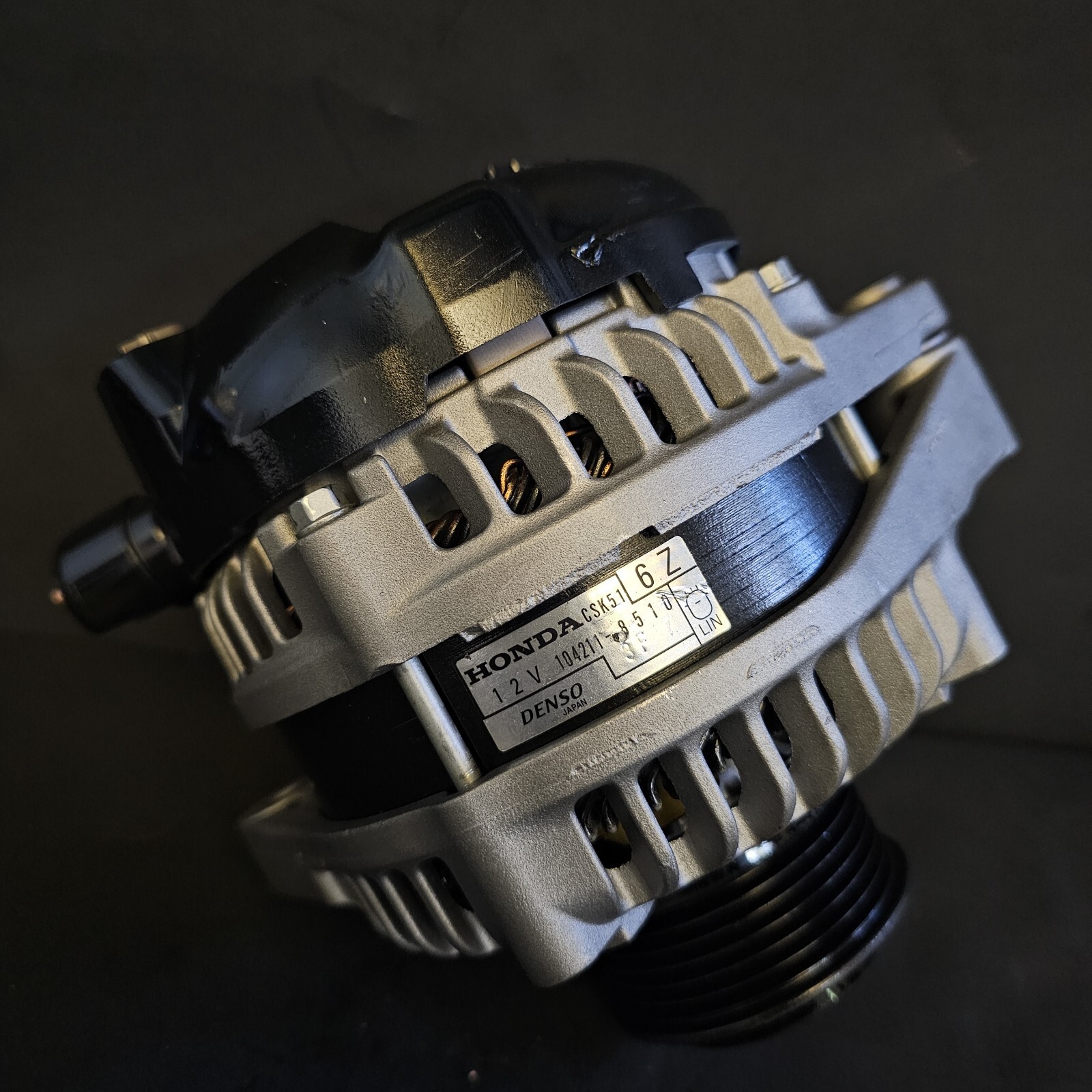 2013 to 2017 Honda Accord V6 3.5liter Alternator Oem Reman by Rvv