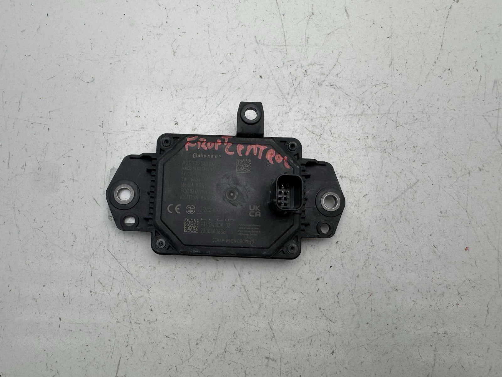 2022-2024 LUCID AIR CRUISE CONTROL MODULE UNIT P11-G41000-02 OEM 2022-2024 LUCID AIR CRUISE CONTROL MODULE UNIT P11-G41000-02 OEM
