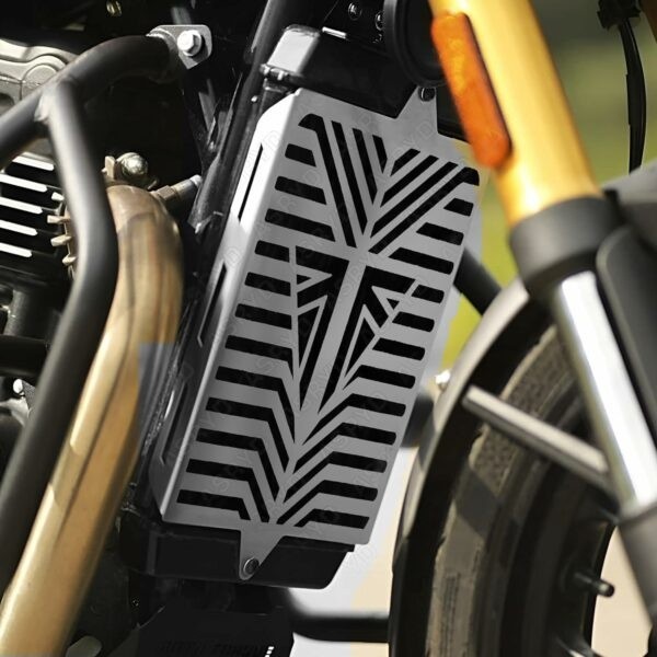 Radiator Guard for Triumph Speed 400 Scrambler 400X Heavy Duty Steel Black Grill