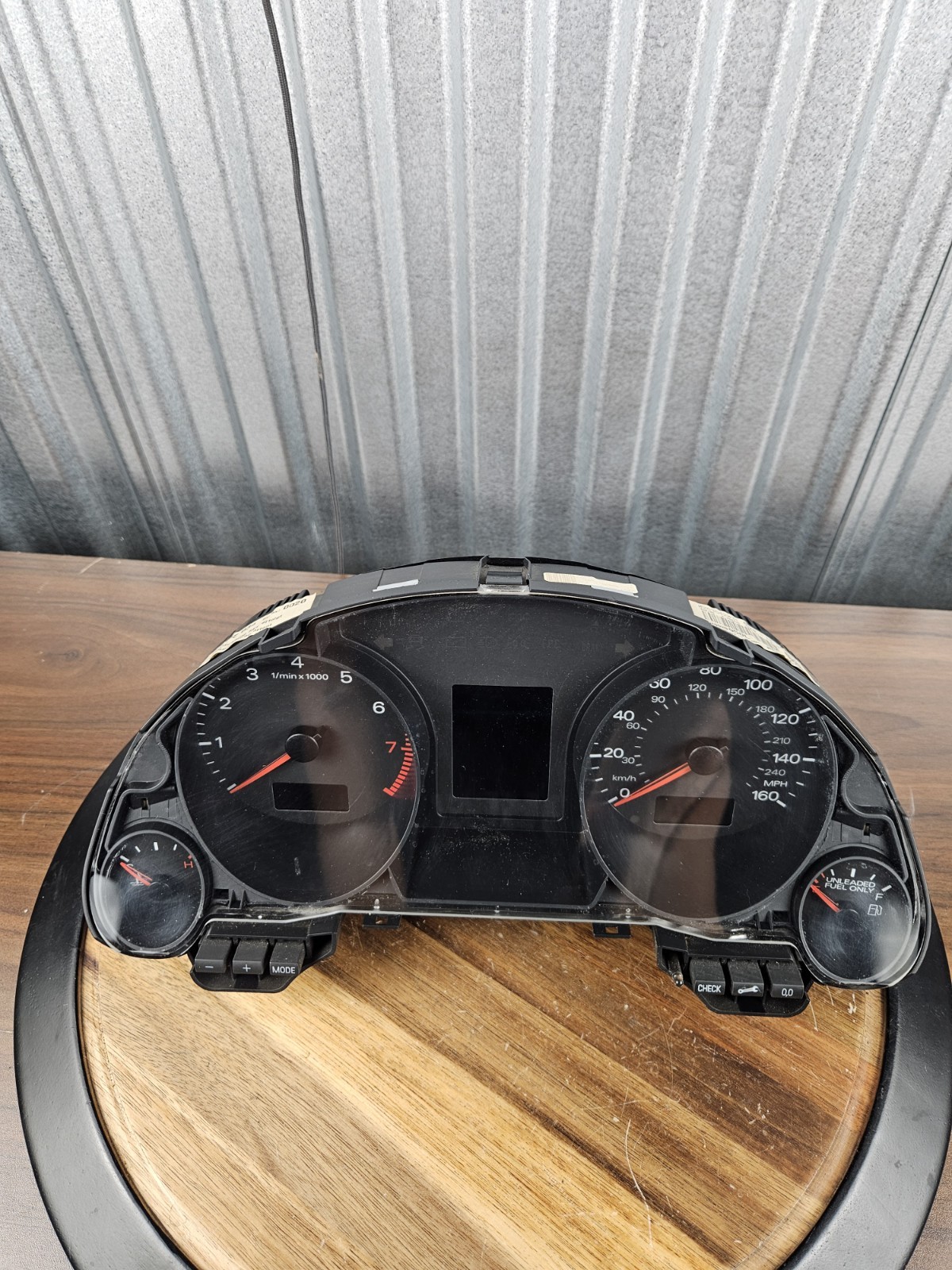 04-08 AUDI A4 Convertible Speedometer Instrument Cluster MPH OEM