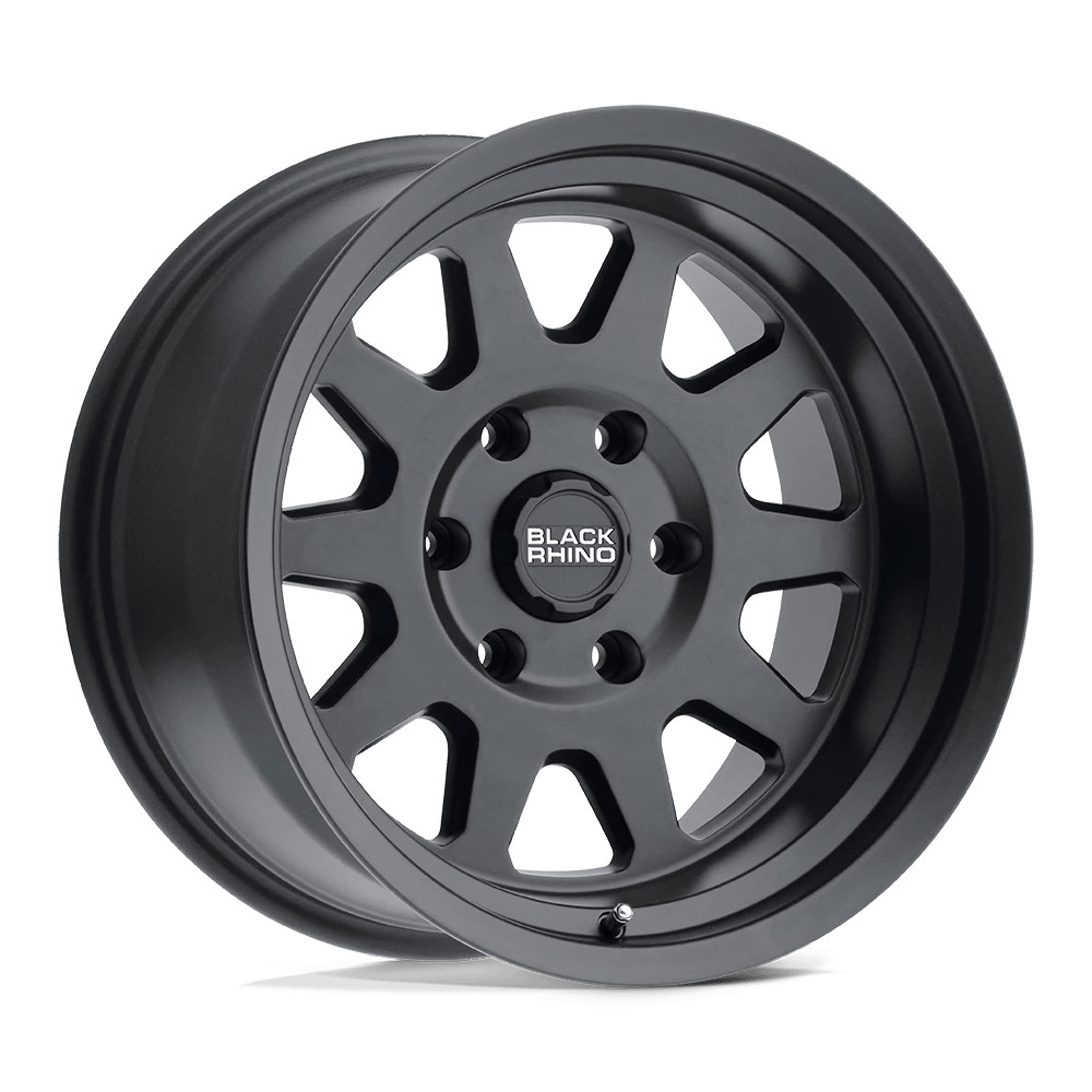 Black Rhino Stadium 17X9.5 -18 Matte Black Wheel 6X139.7 6X5.5 (QTY 4)