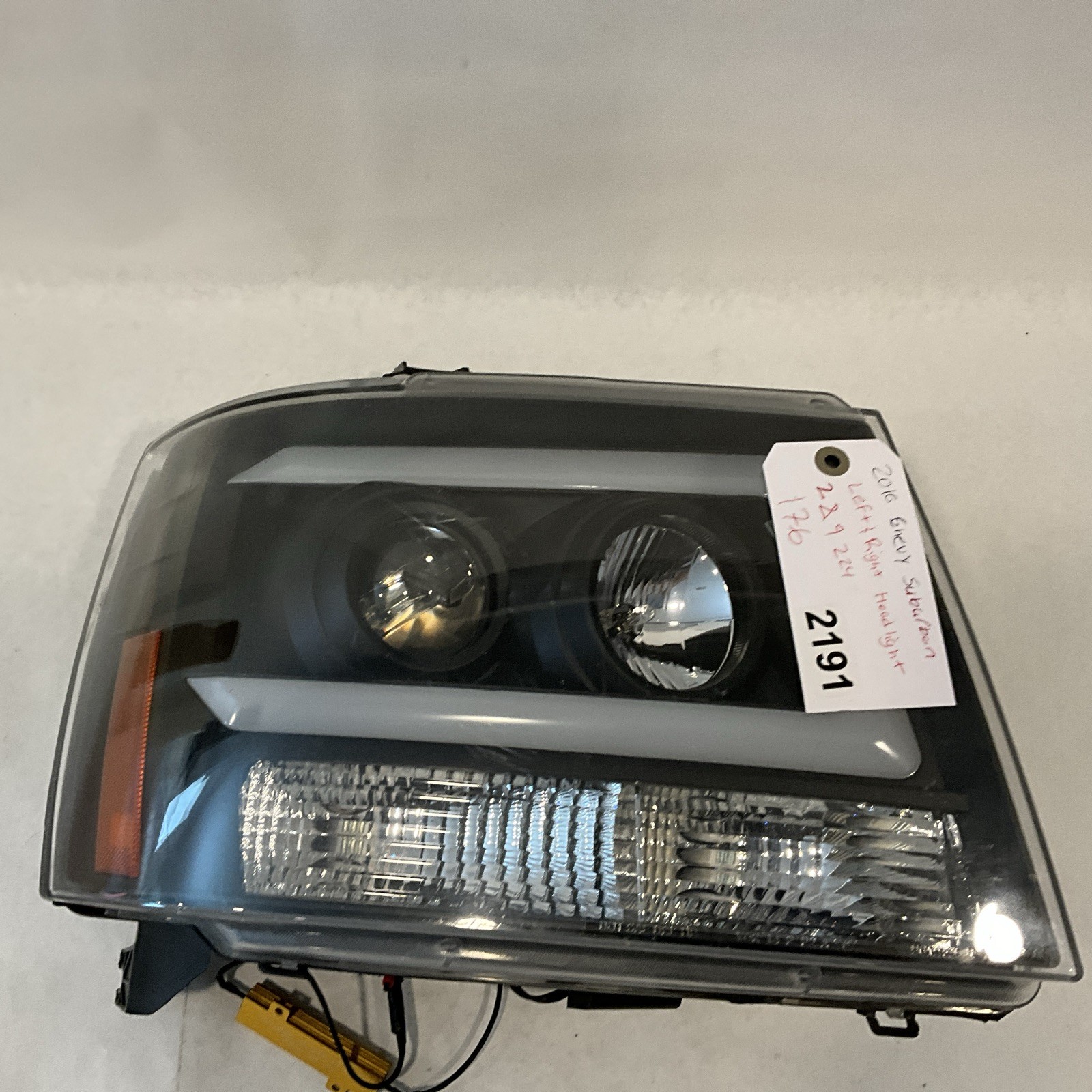 2007-2014 Chevy Suburban Tahoe Projector LED Aftermarket Headlights Pair Tested