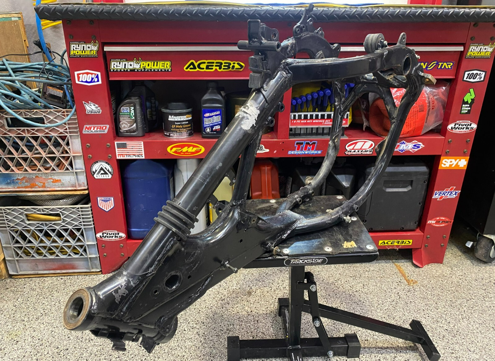 ✅1999 RM250 Main Frame Chassis SUZUKI RM 250 GENUINE OEM 1996-2000 WITH/PAPERS