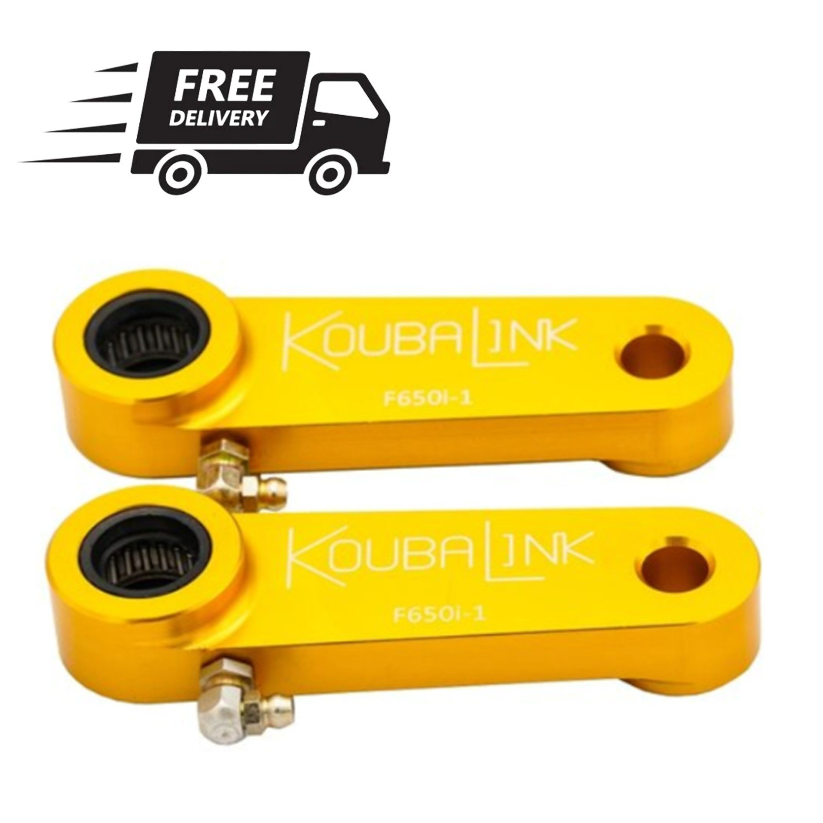KOUBALINK LOWERING LINK BMW F650I-2 - GOLD 2000-2016