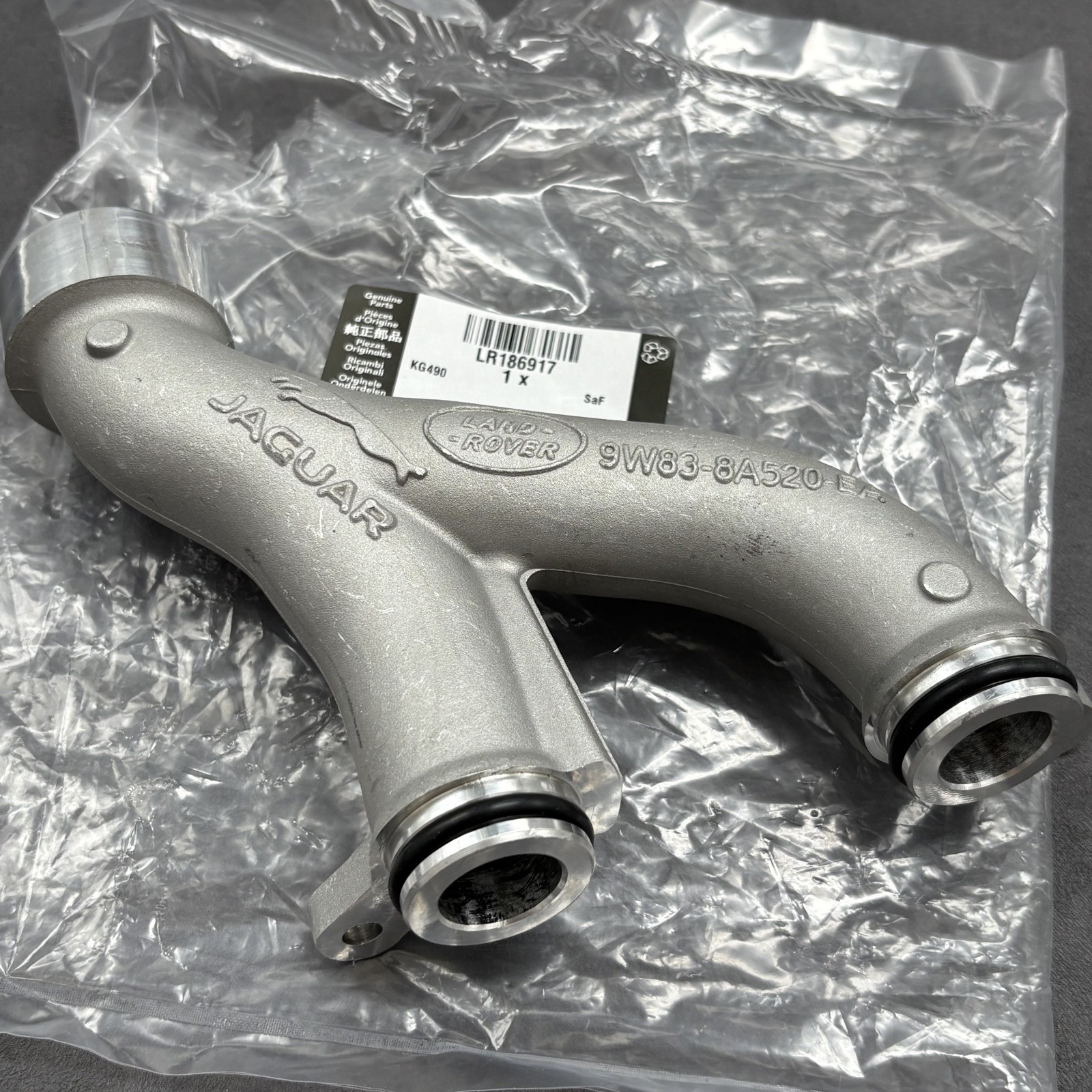 Genuine Coolant Outlet Pipe For Land-Rover Lower 3.0L and 5.0L SC LR186917 Genuine Coolant Outlet Pipe For Land-Rover Lower 3.0L and 5.0L SC LR186917