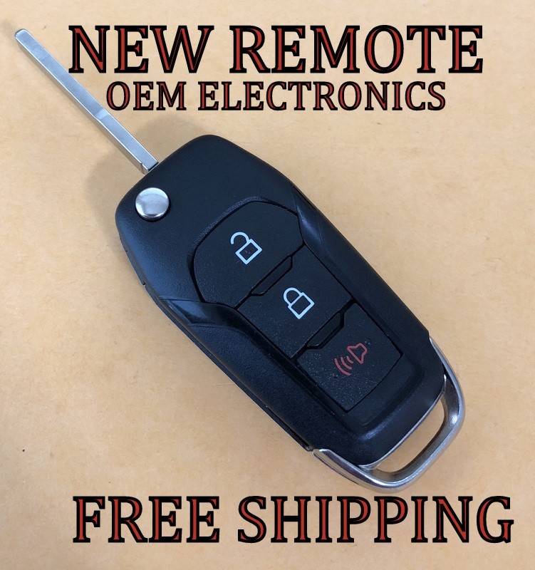 NEW 15 16 17 18 19 20 21 22 FORD F150 F250 F350 FLIP KEY REMOTE FOB 164-R8130