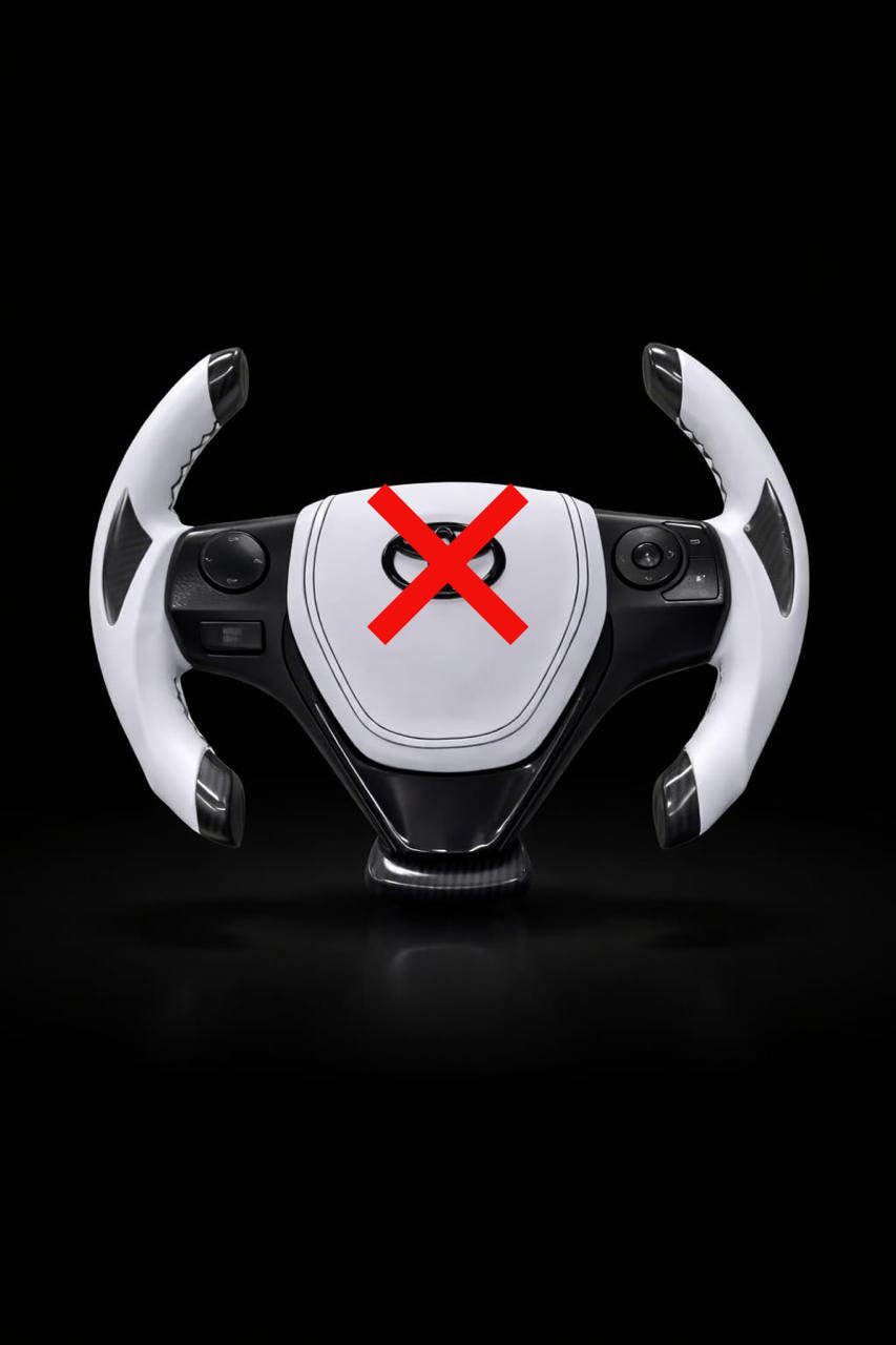 Real Forged Carbon Fiber Steering Wheel Fit for Toyota 8th gen Camry 2018-2023 \