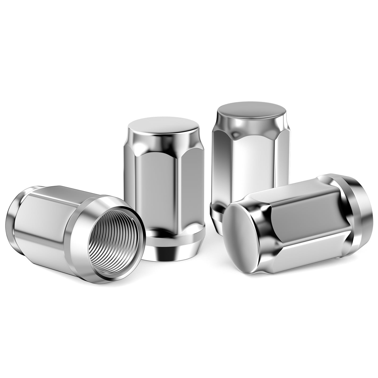 GAsupply 1/2x20 Lug Nuts, Chrome 1/2\'\'-20 Closed End Bulge 1/2\ GAsupply 1/2x20 Lug Nuts, Chrome 1/2\'\'-20 Closed End Bulge 1/2\
