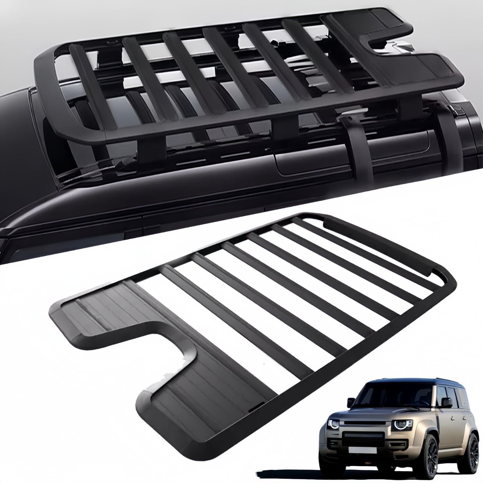 Upgraded Roof Rack Fits For Land Rover Defender 90 2020-2026 Roof Platform Upgraded Roof Rack Fits For Land Rover Defender 90 2020-2026 Roof Platform