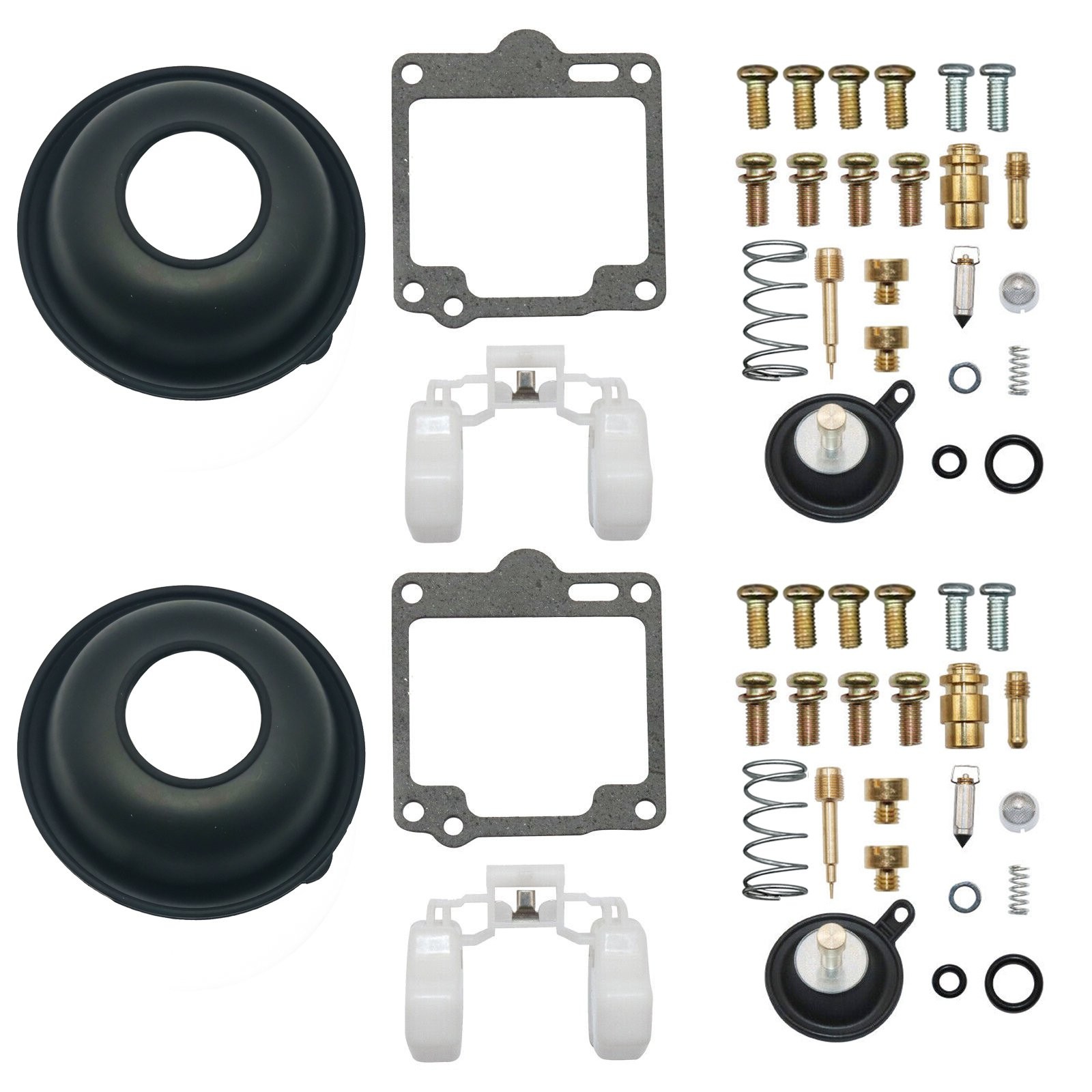 2X Carburetor Repair Rebuild Kit for Yamaha virago XV750 1988-1997 XV1100 88-99