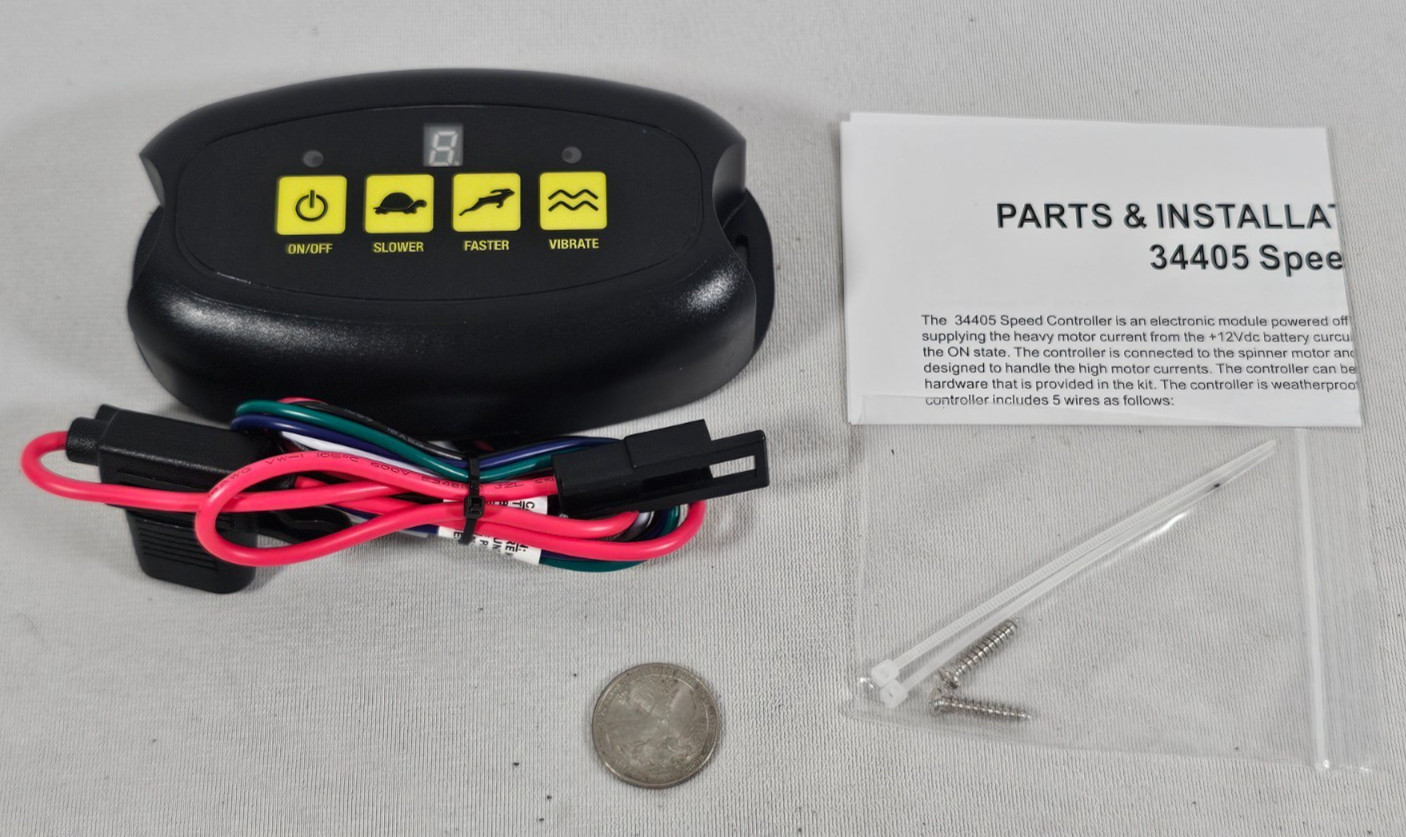 Salt Spreader Speed Control 34405 Compatible with Meyer & Polyhawk LED Display Salt Spreader Speed Control 34405 Compatible with Meyer & Polyhawk LED Display