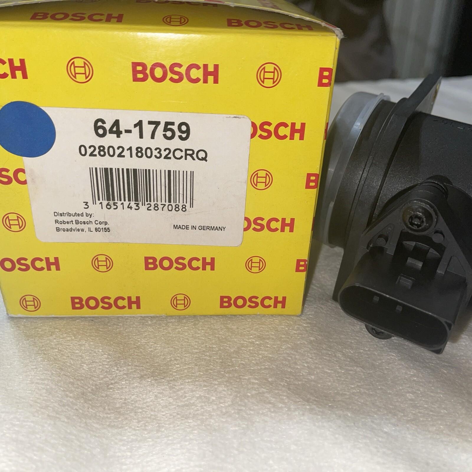 Bosch 0280218032 Mass Air Flow Sensor Bosch Mass Airflow Sensor new Bosch 0280218032 Mass Air Flow Sensor Bosch Mass Airflow Sensor new