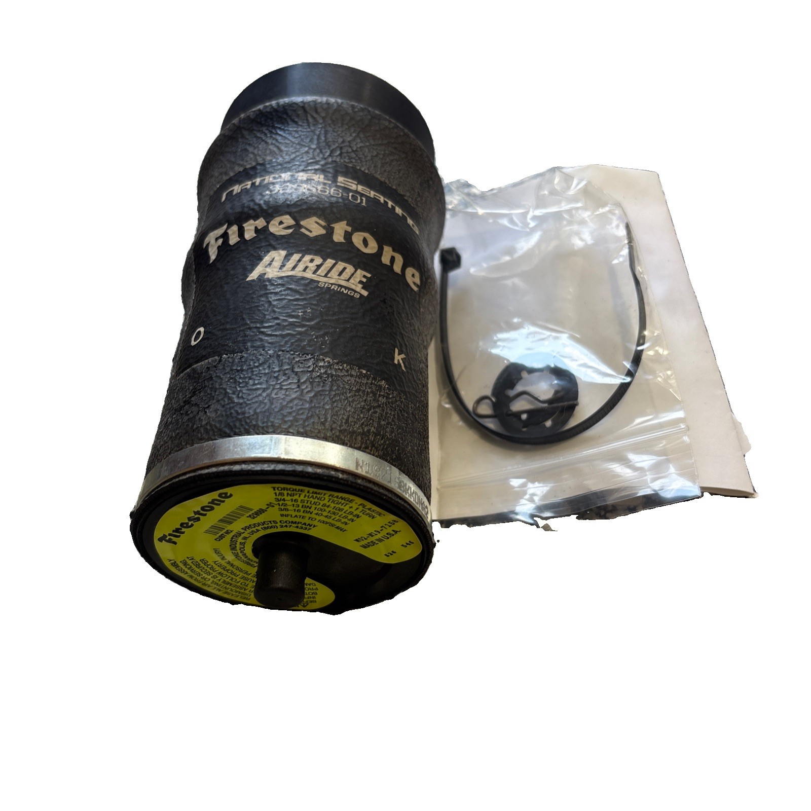 Firestone National Seating 329666-01 Seat Bag Air Spring Kit Firestone National Seating 329666-01 Seat Bag Air Spring Kit