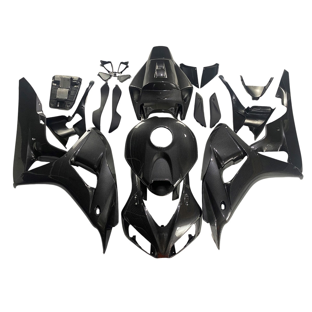 Carbon Effect Full Bodywork Fairing Kit For Honda CBR1000RR 2006 2007 Bodykit