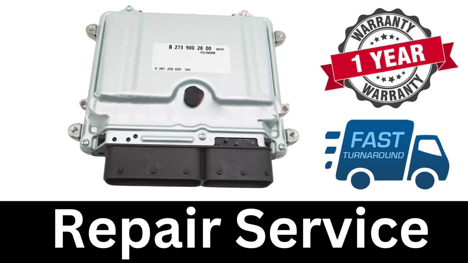 Repair & Return Service Mercedes-Benz ECM ECU Repair  Mercedes Engine Computer