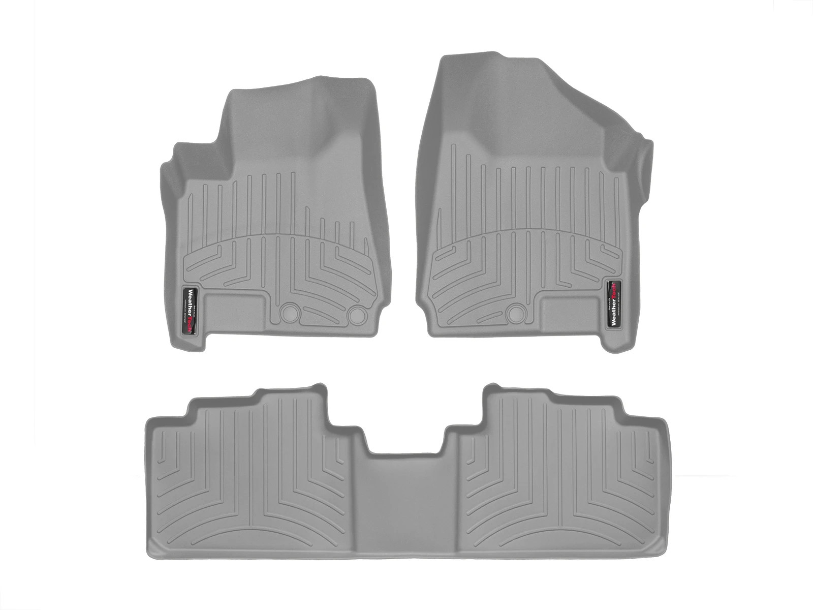 WeatherTech FloorLiner for 2012-2012 Cadillac SRX - 1st & 2nd Row, Grey
