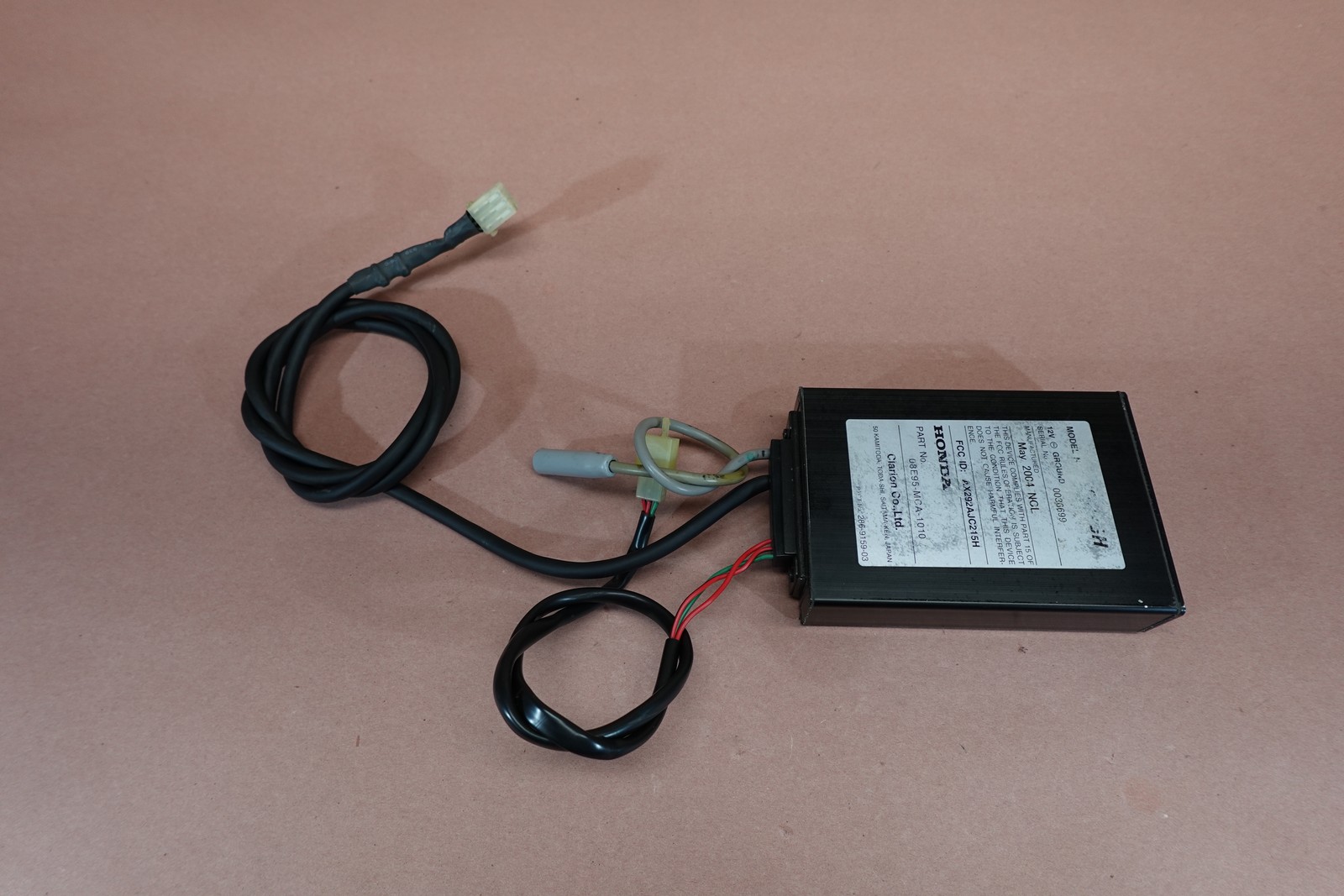 2001-2010 Honda Gold Wing GoldWing GL1800 CB Radio Control Module Unit 2001-2010 Honda Gold Wing GoldWing GL1800 CB Radio Control Module Unit