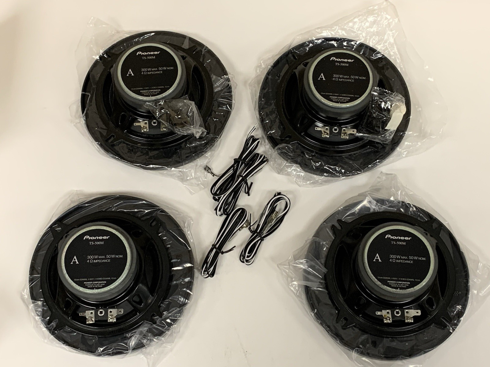 Pioneer TS-500M Speakers 2003 Lot of 4 Never Used - No Box