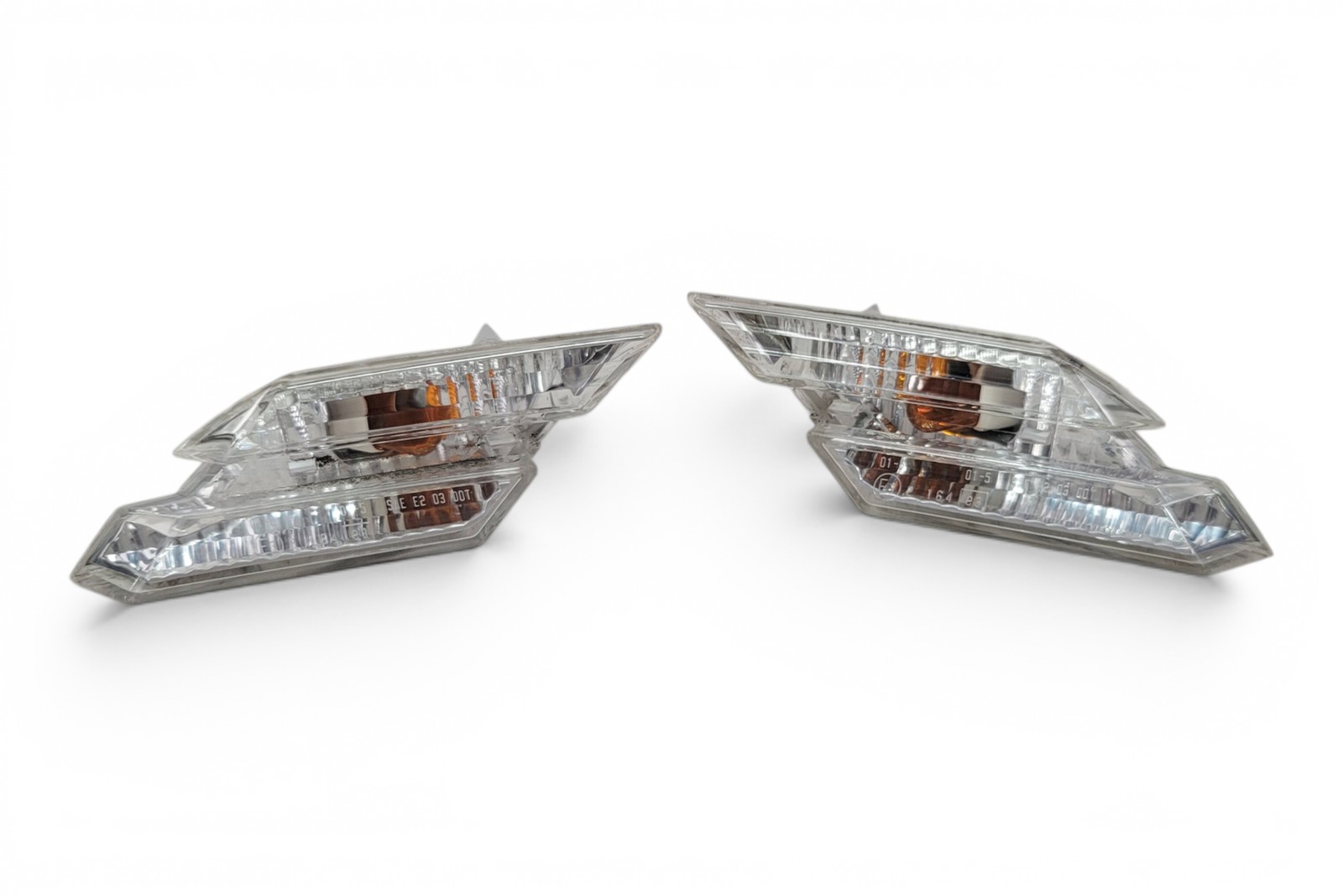 2006-2010 BMW 650i E63 E64 Turn Signal Repeater Lamp Set, 63-13-7-165-810, 63-13