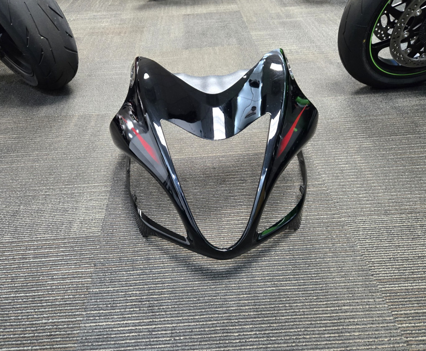 2008-2018 Suzuki Hayabusa GSX1300R Front Nose OEM Upper Fairing Cowl 2008-2018 Suzuki Hayabusa GSX1300R Front Nose OEM Upper Fairing Cowl