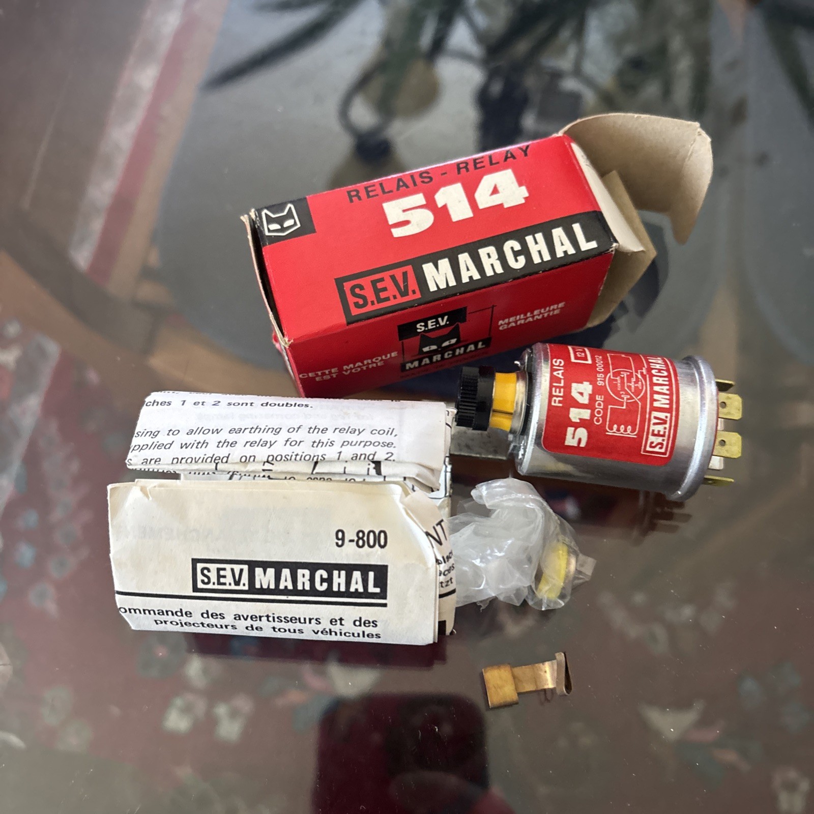 Vintage Appears New 514 Relay 915 00012 12volt Made In France Extra Fuse Vintage Appears New 514 Relay 915 00012 12volt Made In France Extra Fuse