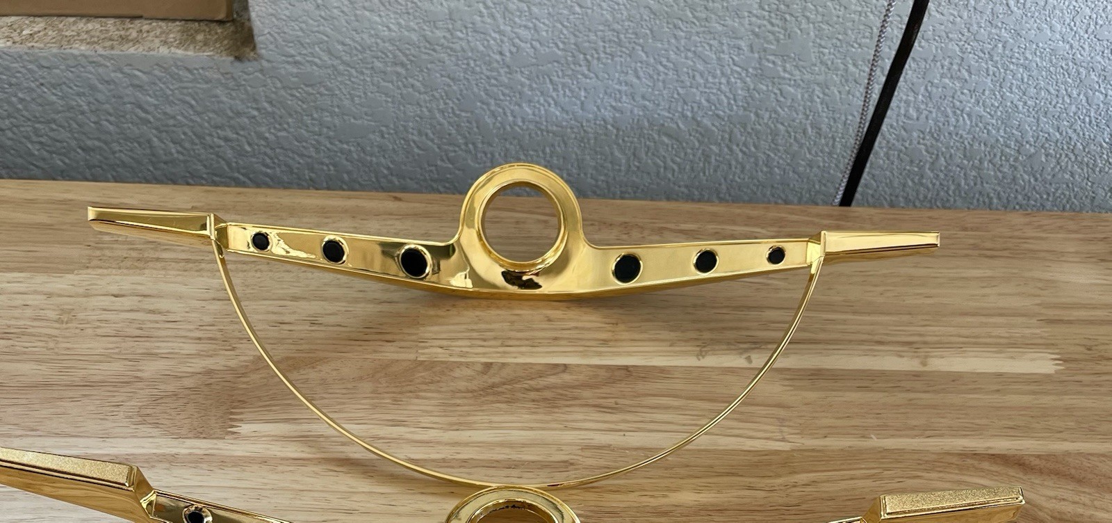 1963 Chevy Impala 24k Gold Plated Steering Wheel Horn 1963 Chevy Impala 24k Gold Plated Steering Wheel Horn