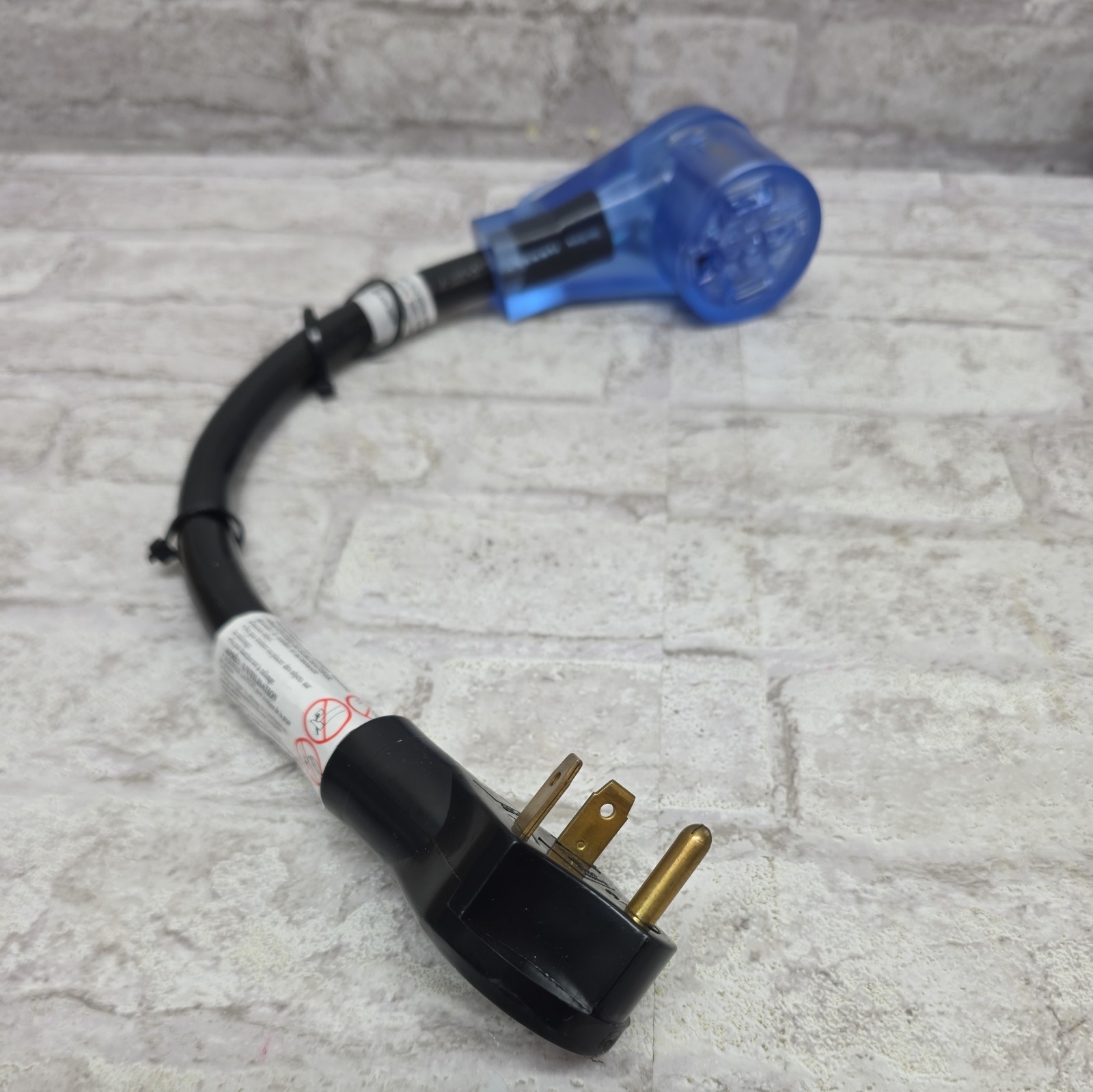 Auto Drive 10/3 Stw 50 Amp -30 Amp Rv Adapter Extension Cord With Lighted Ends Auto Drive 10/3 Stw 50 Amp -30 Amp Rv Adapter Extension Cord With Lighted Ends