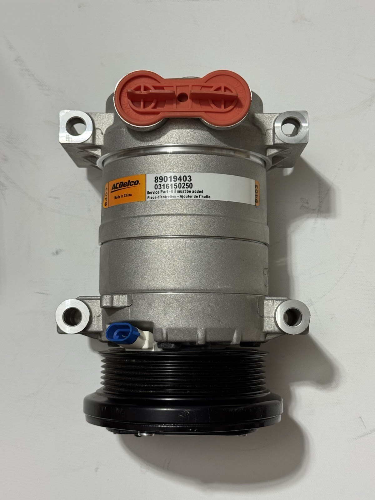 ACDelco GM 89019403 15-22220 HT6 A/C Compressor w/ Clutch OEM New No Box
